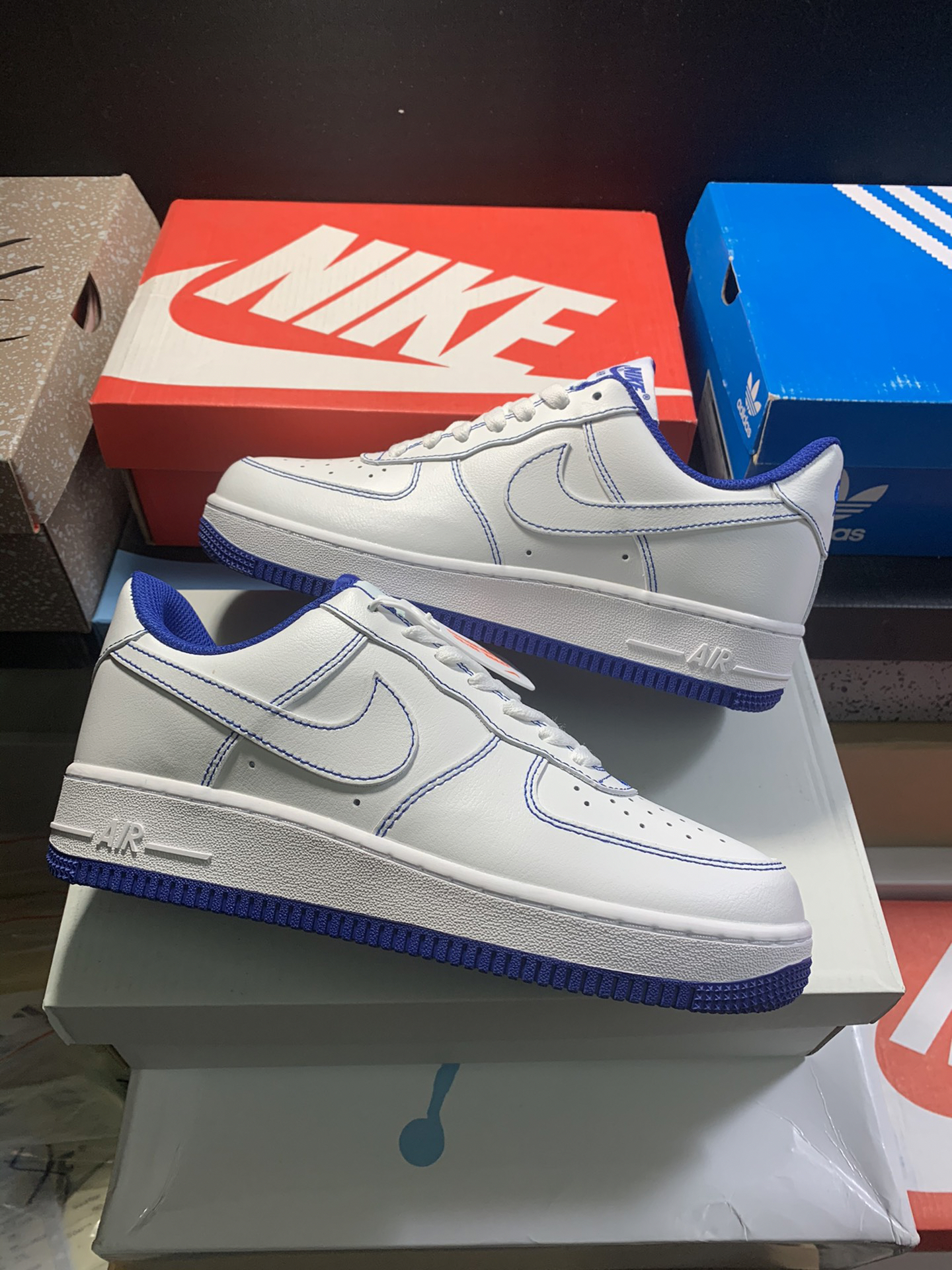 Nike AF1 Low White Blue