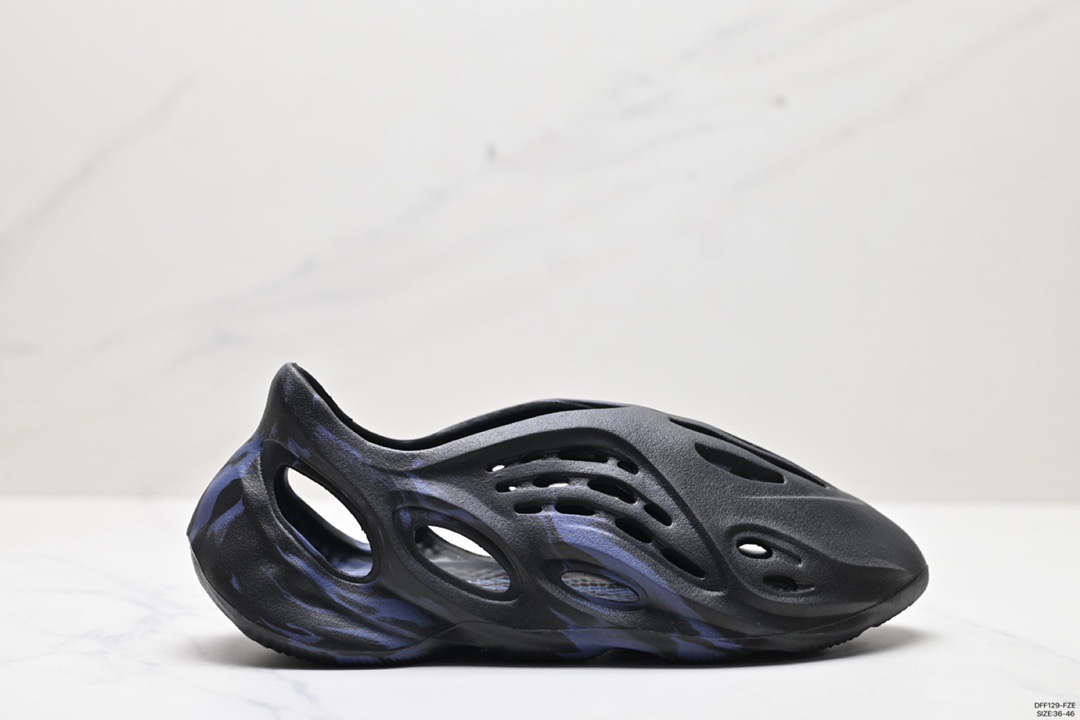 Adidas Foam Runner Black Blue