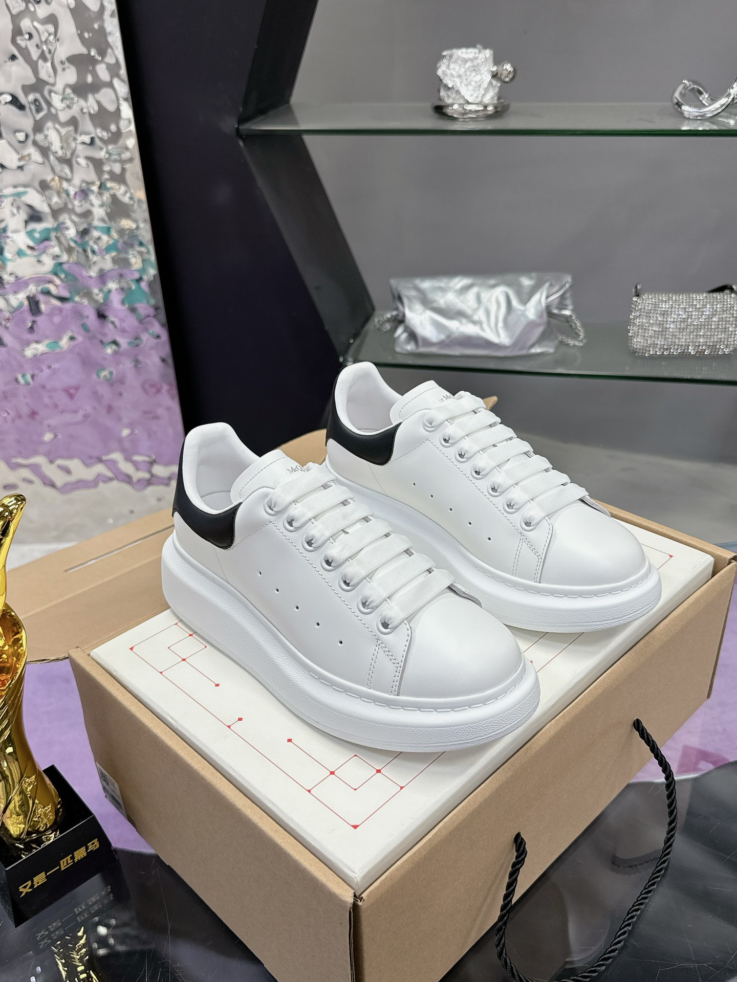 McQueen Smile Sneakers White