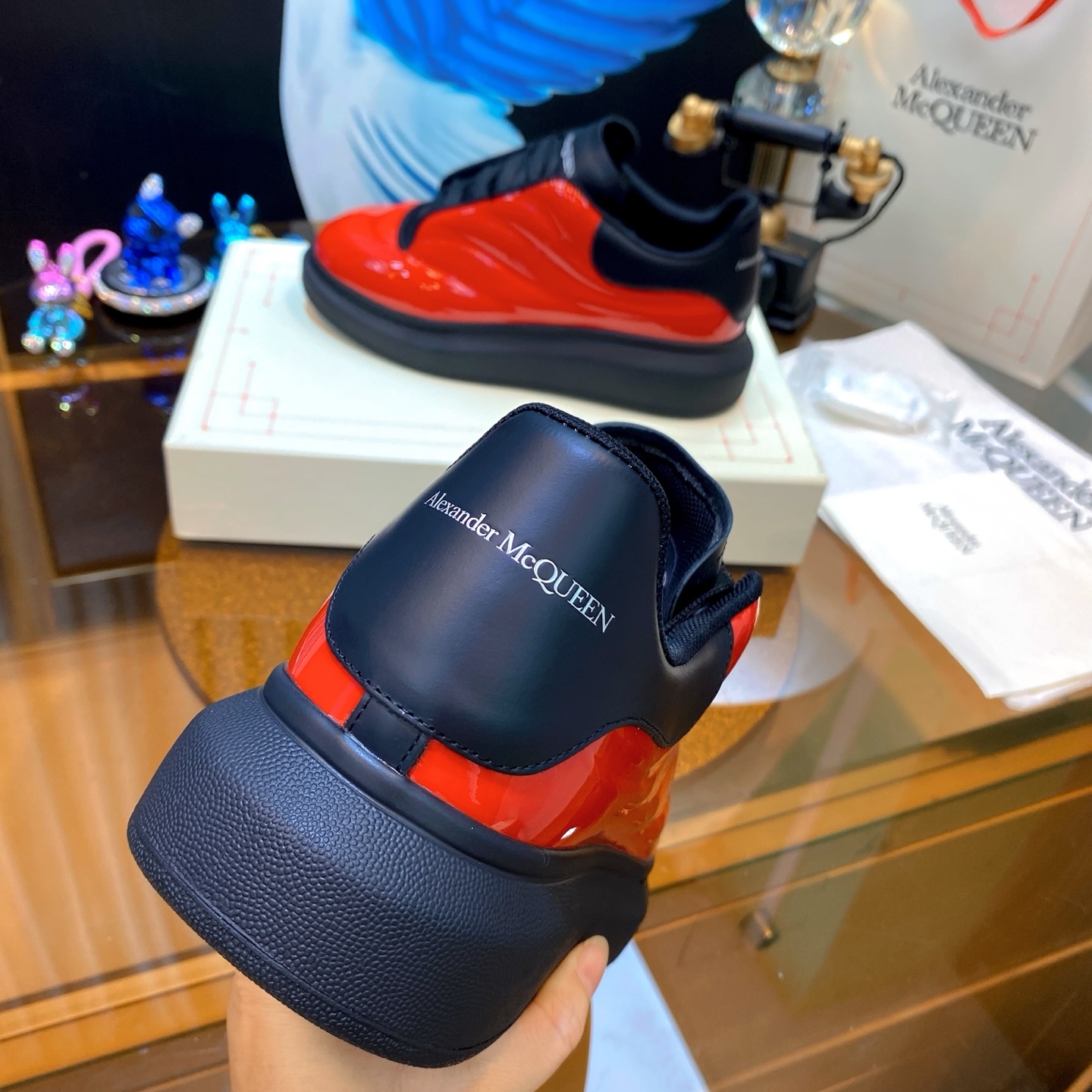Alexander McQueen Sneakers Red