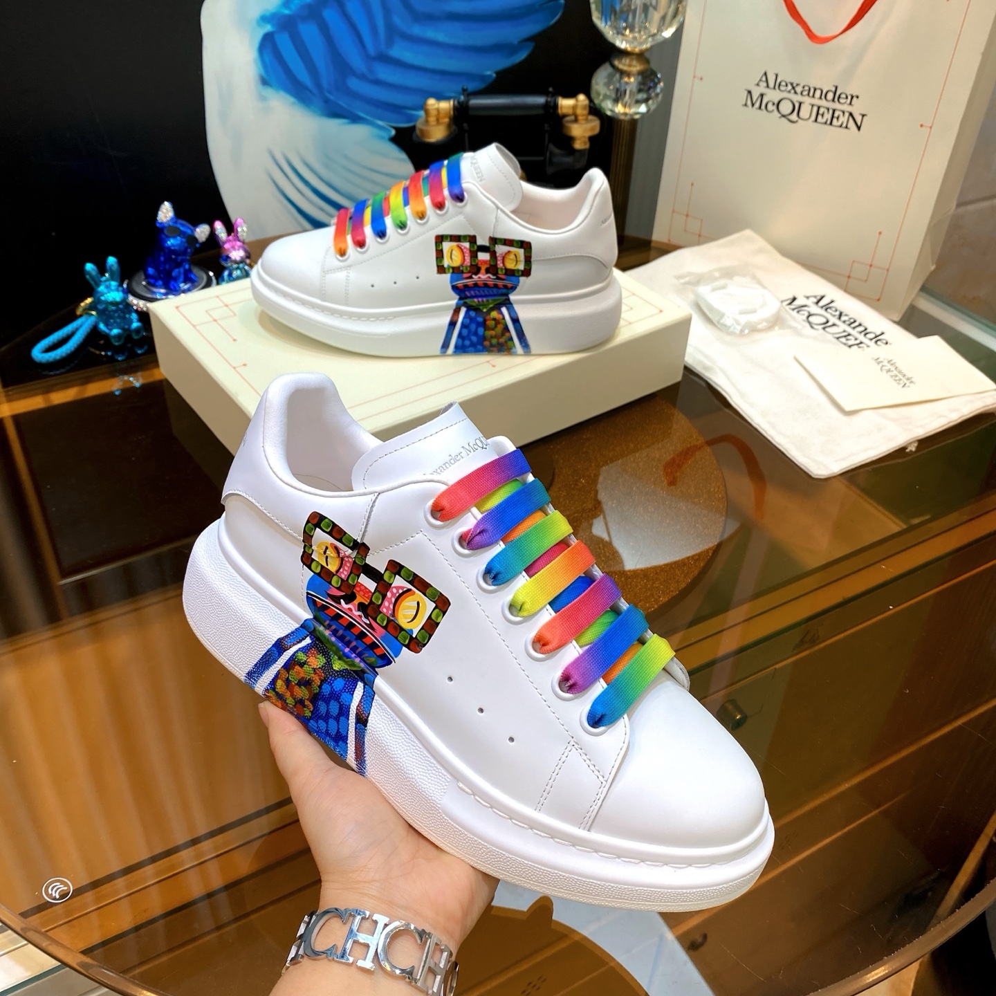 McQueen Art Sneaker Multicolor