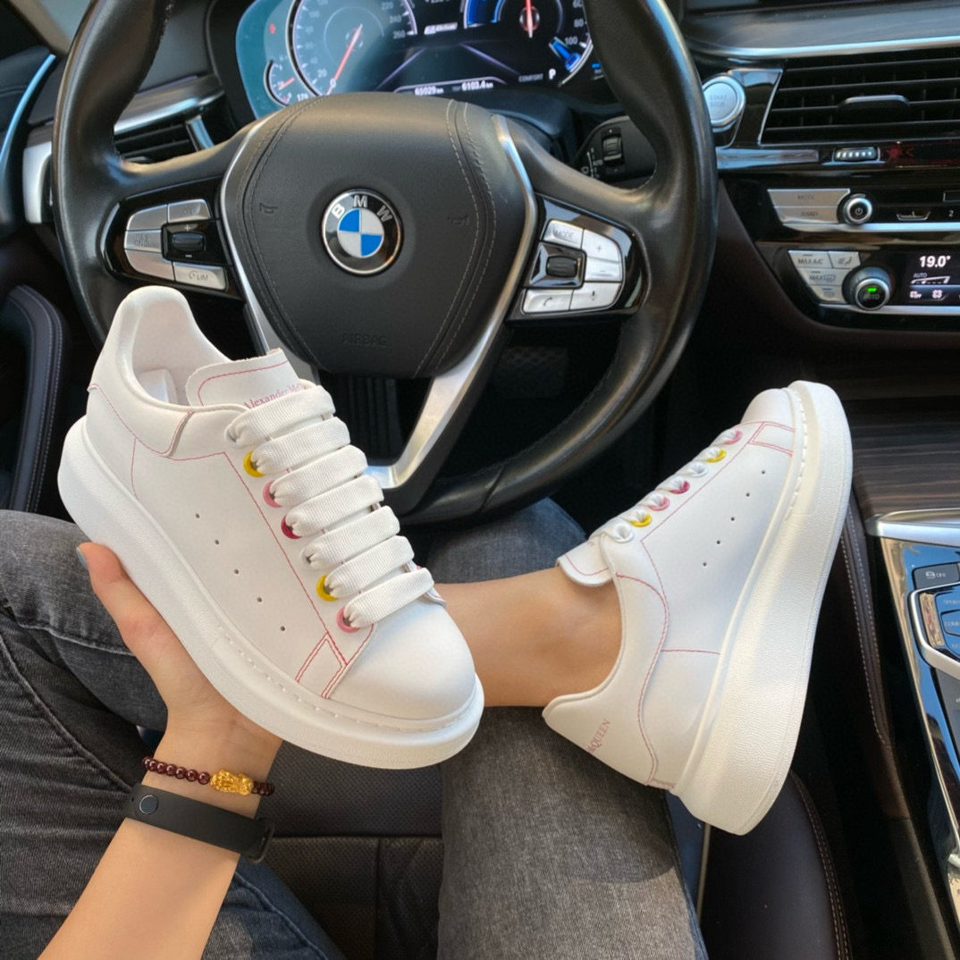 McQueen Platform Sneaker White