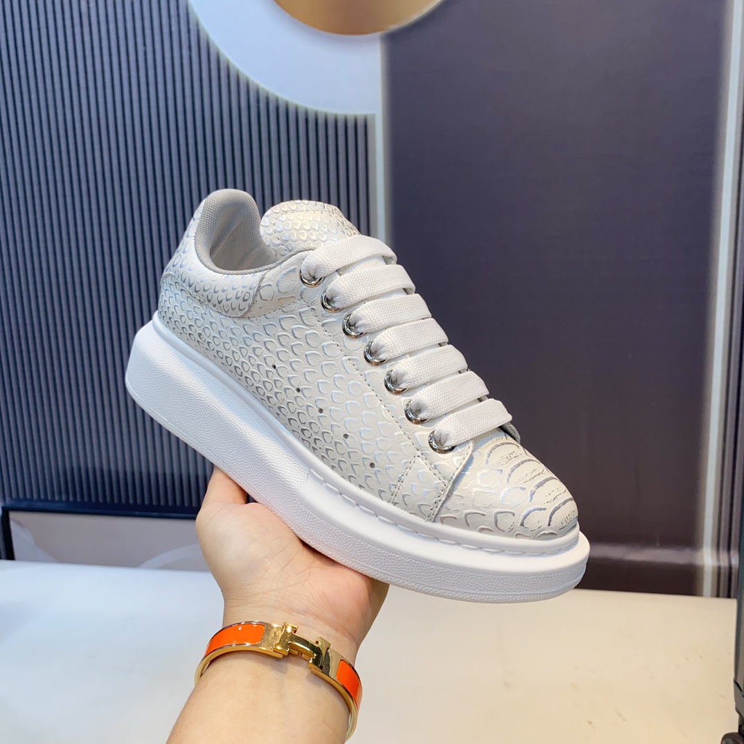McQueen Platform Sneaker White