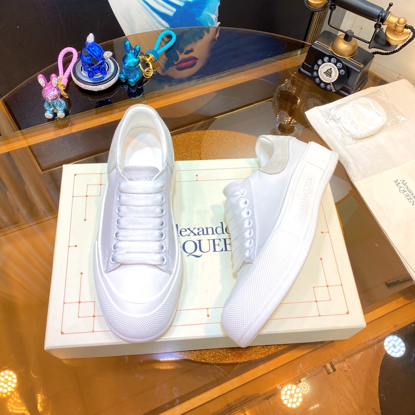 McQueen Low Sneakers White