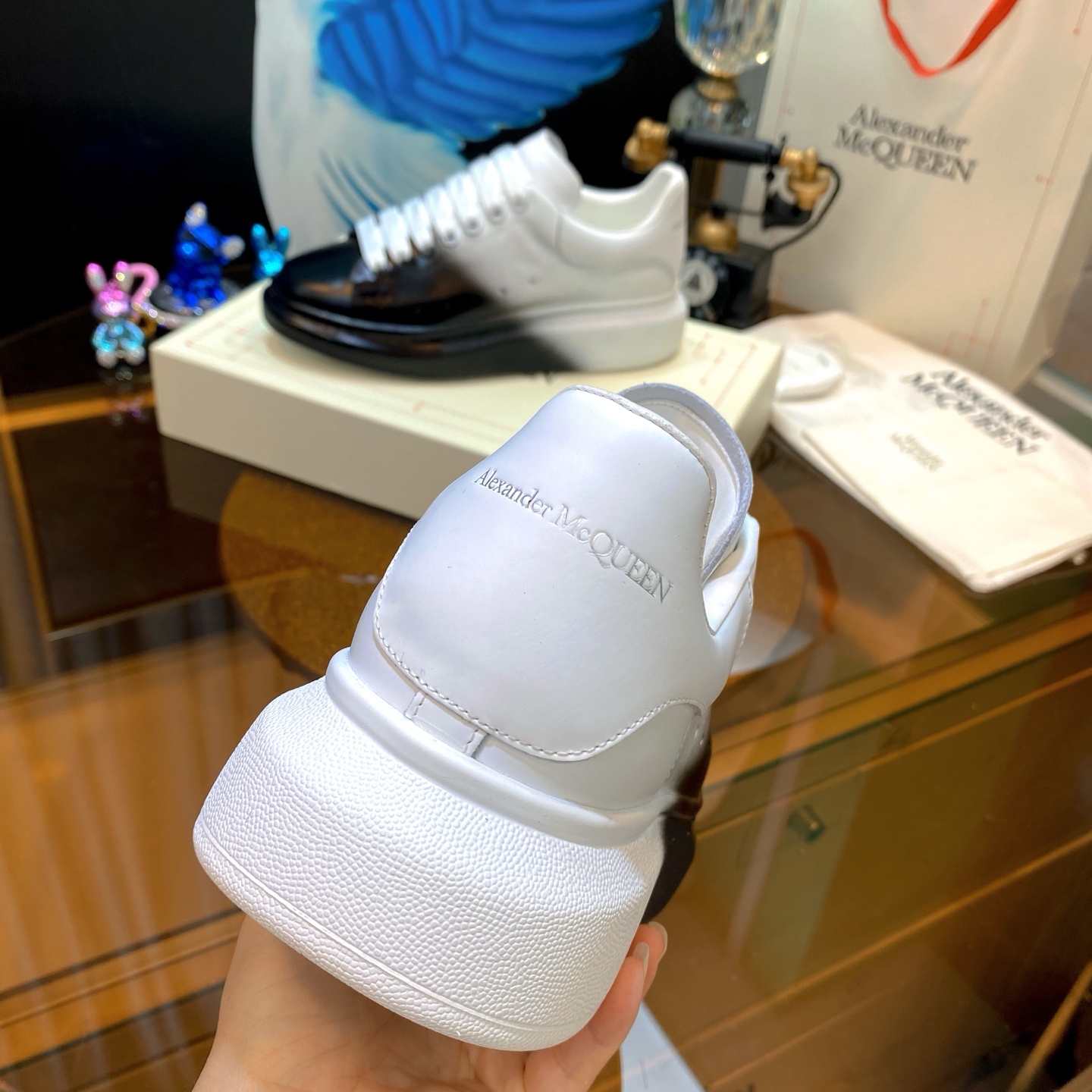 McQueen Air Sneakers B/W