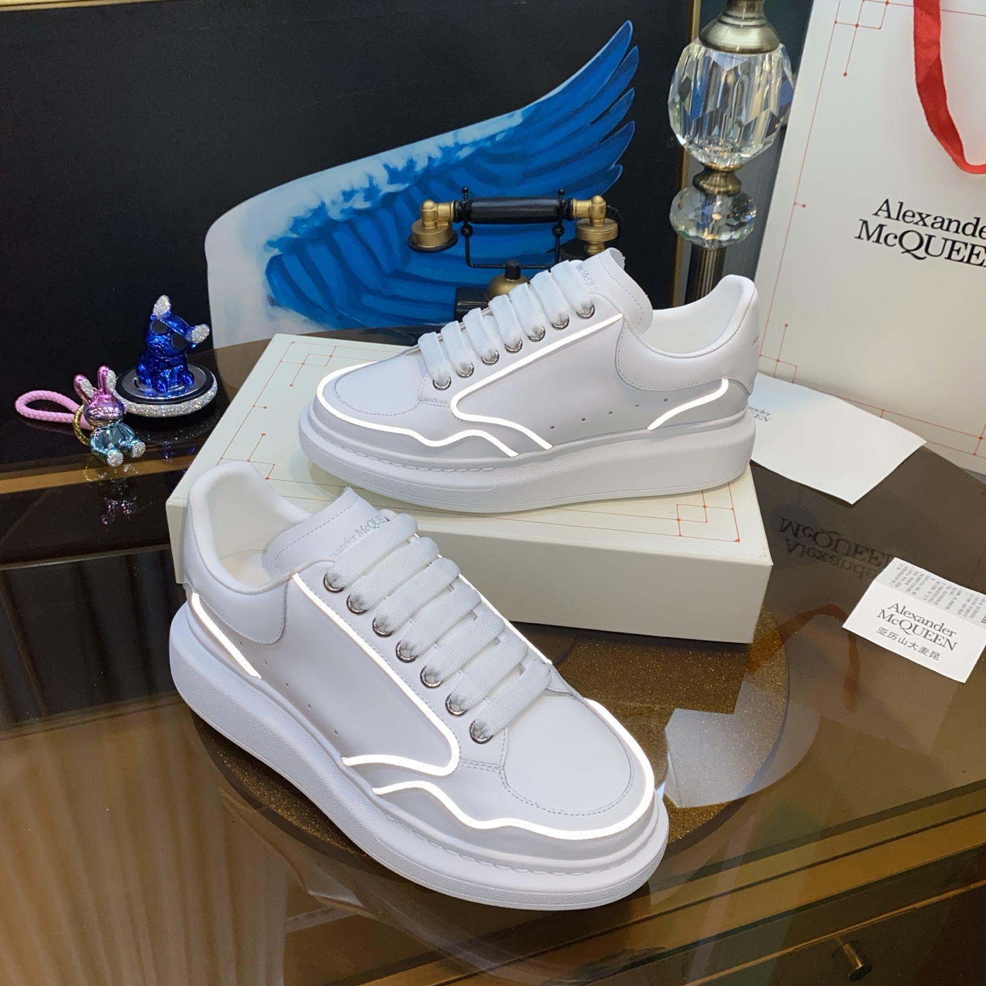McQueen Runner Sneakers White