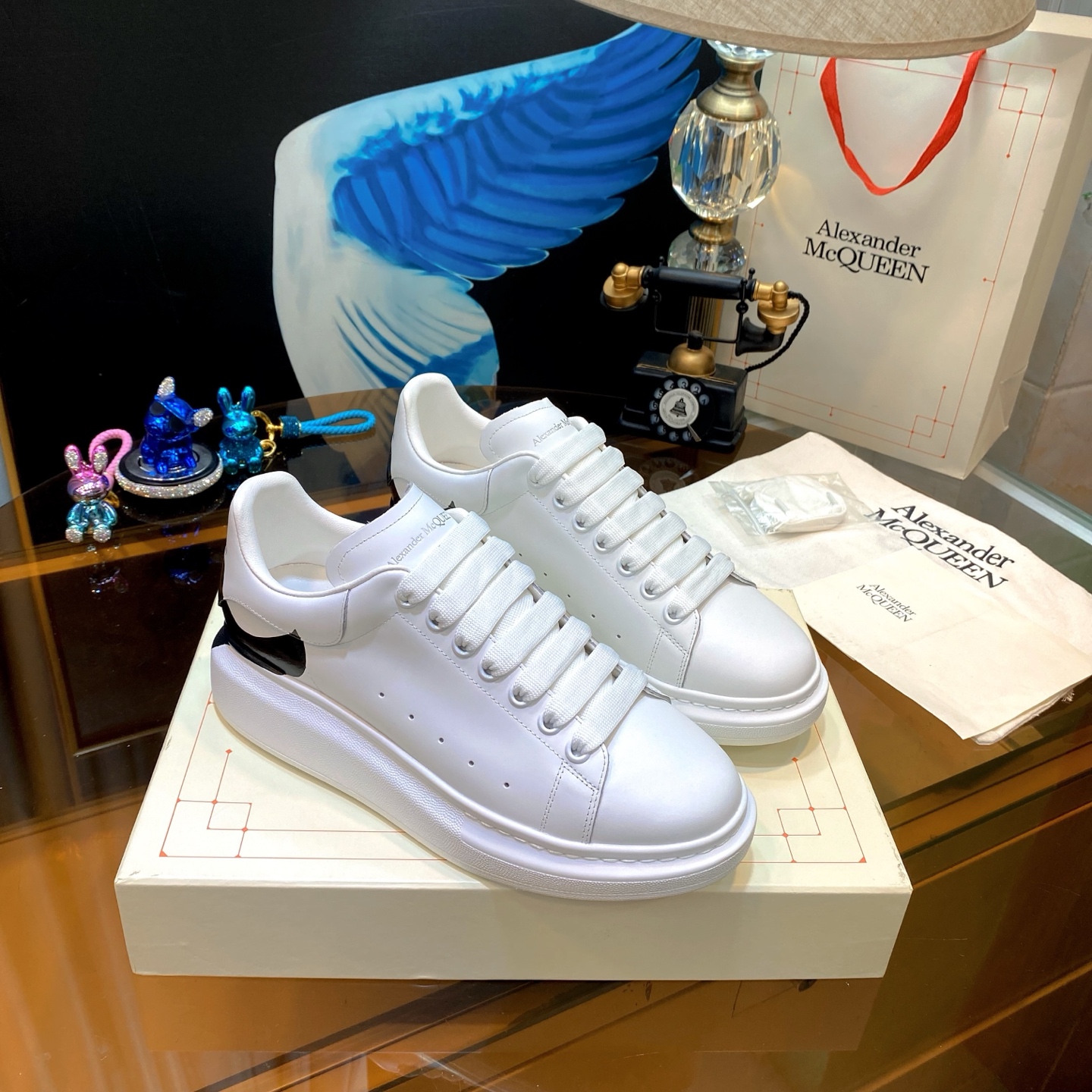 McQueen Chunky Sneaker White