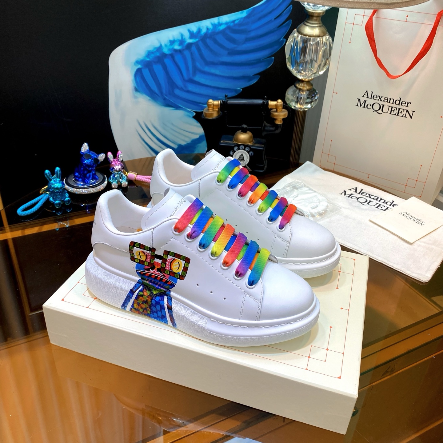 McQueen Art Sneaker Multicolor