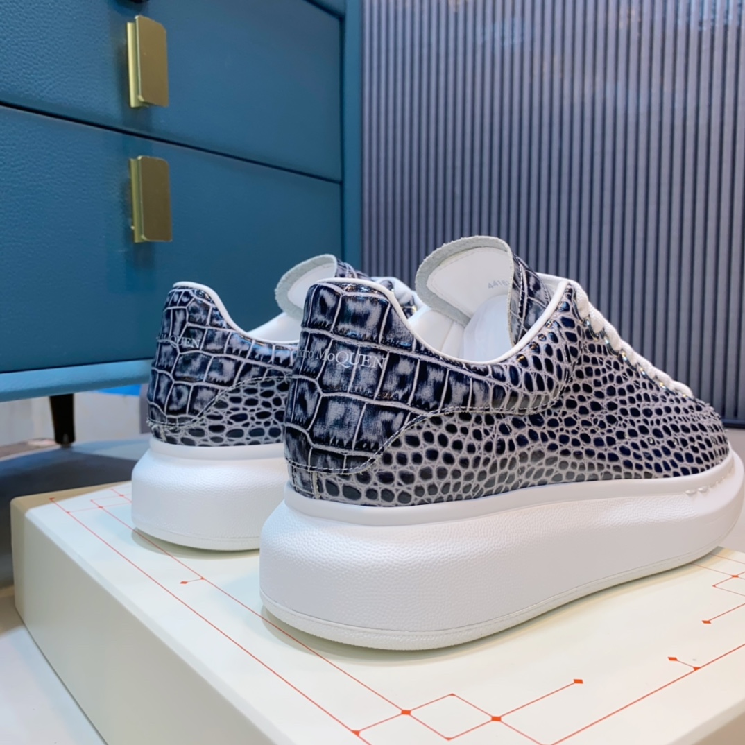 McQueen Croc Sneakers Blue