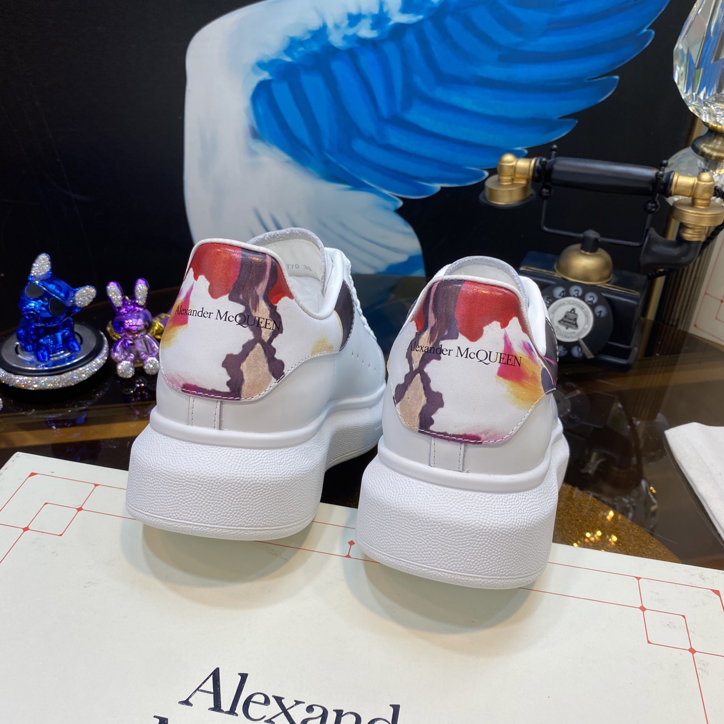 McQueen Low Top Sneaker White