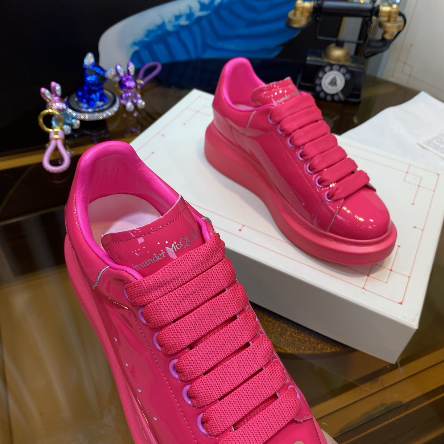 McQueen Chunky Sneaker Pink