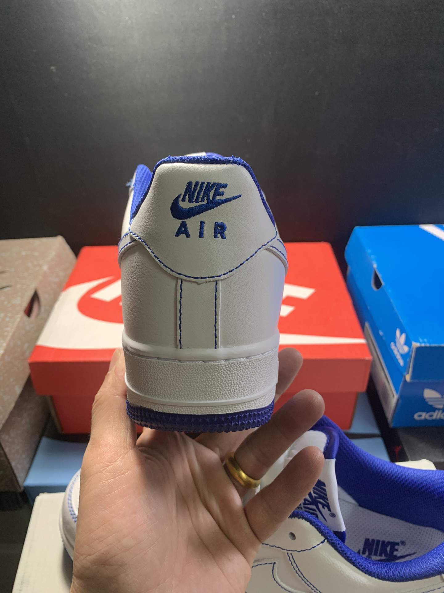 Nike AF1 Low White Blue