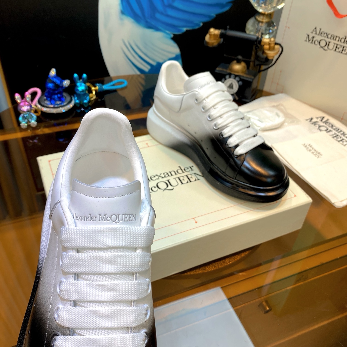 McQueen Air Sneakers B/W