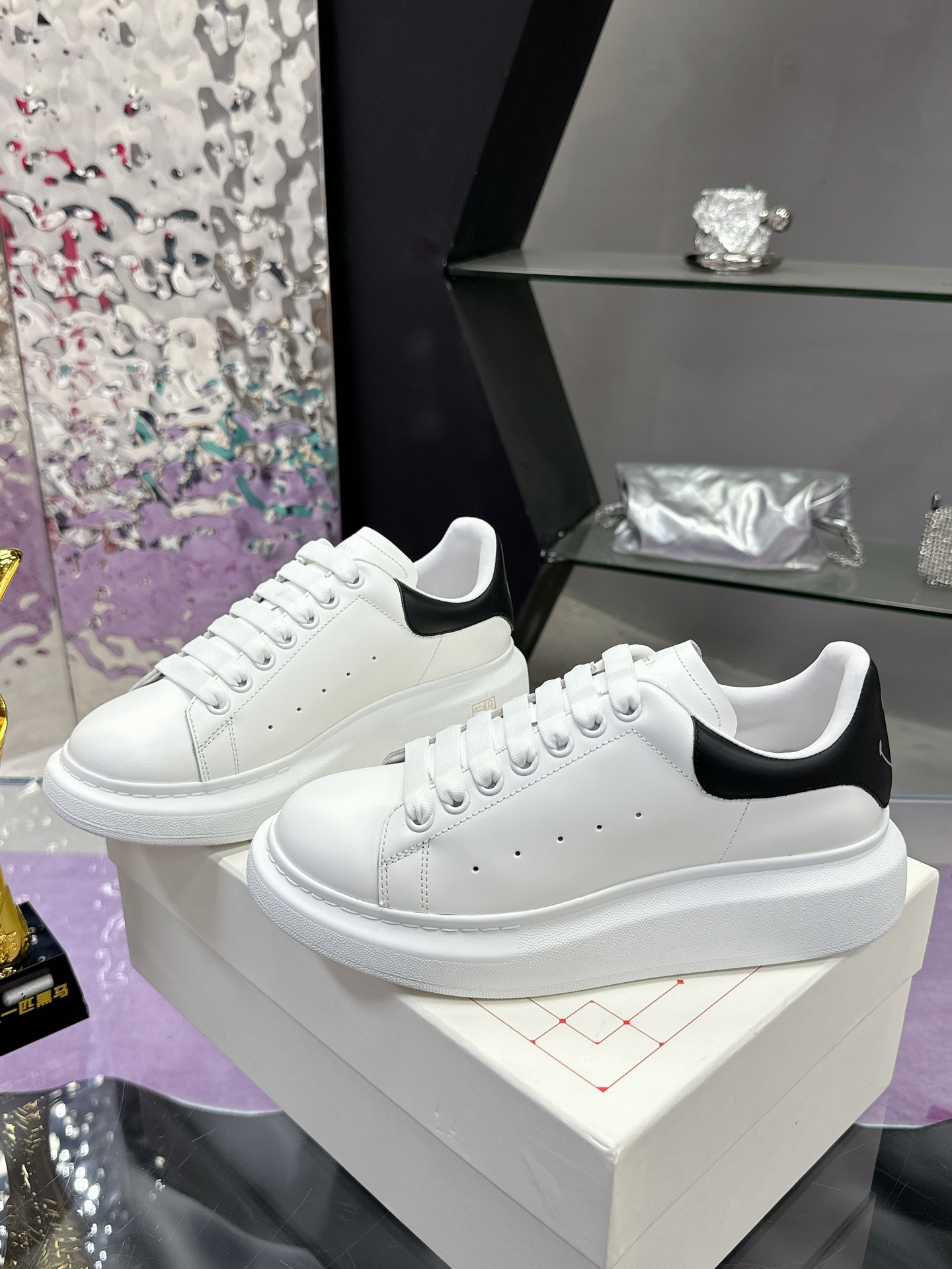 McQueen Smile Sneakers White