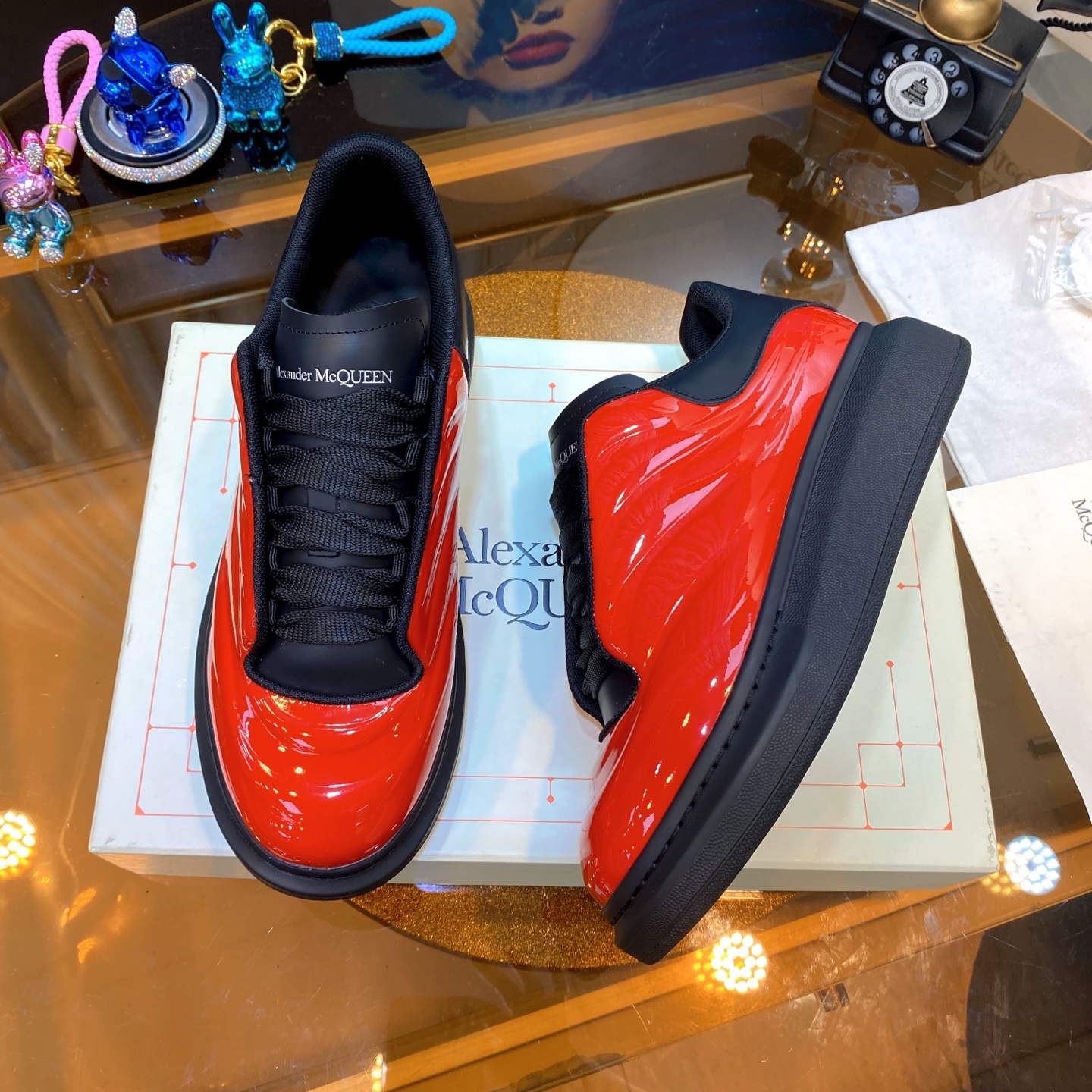 Alexander McQueen Sneakers Red