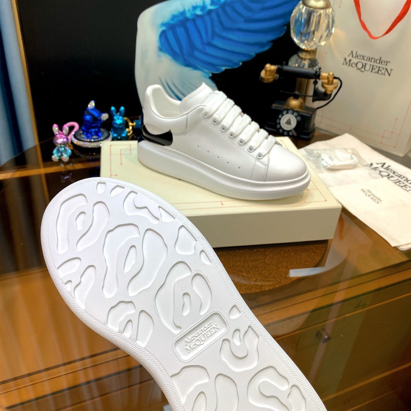 McQueen Chunky Sneaker White