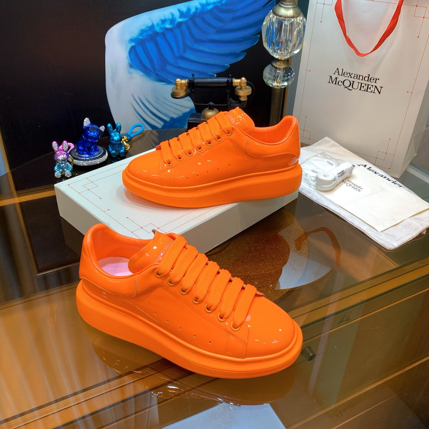McQueen Chunky Sneaker Orange