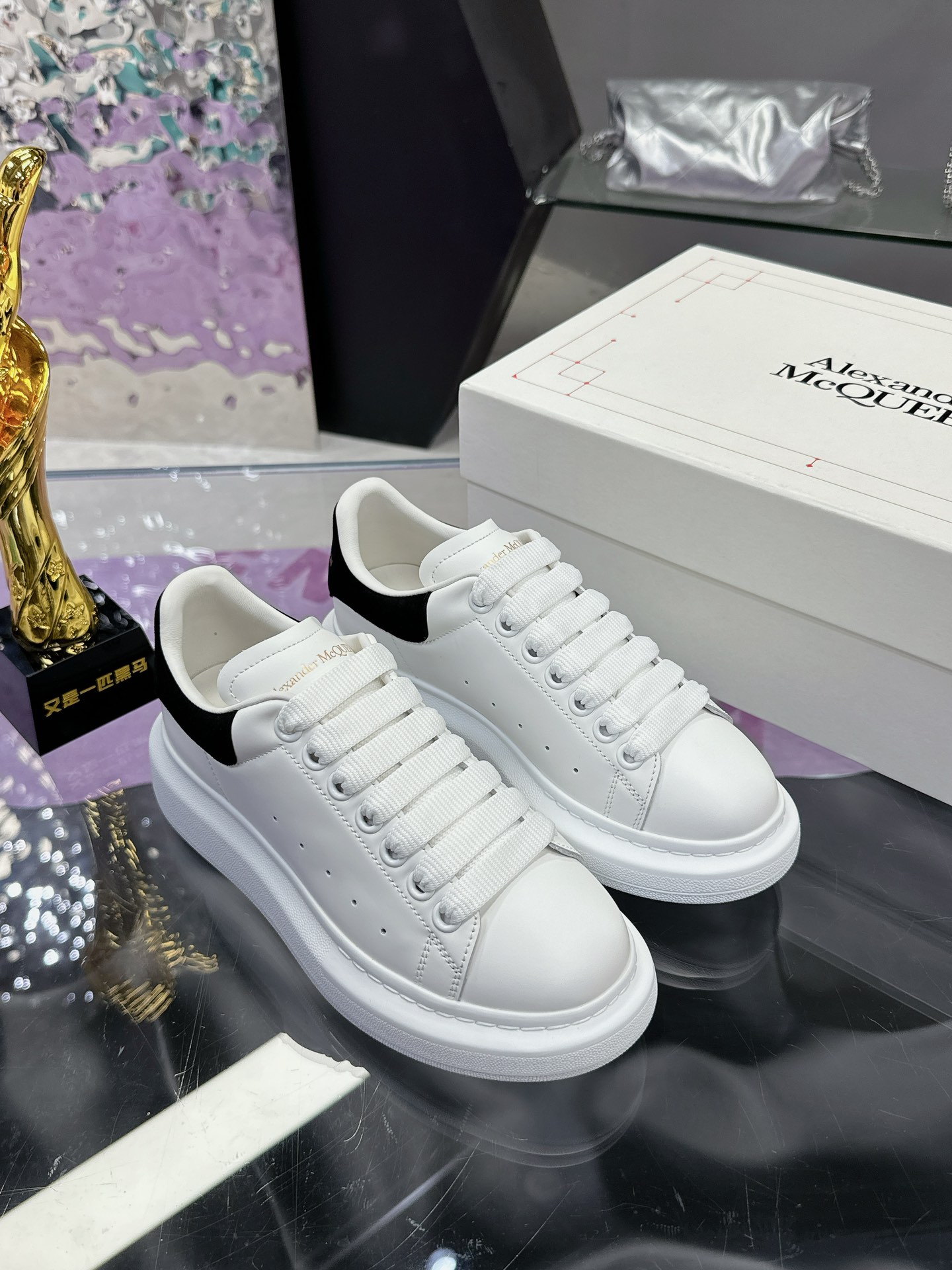 McQueen Sneaker White Black