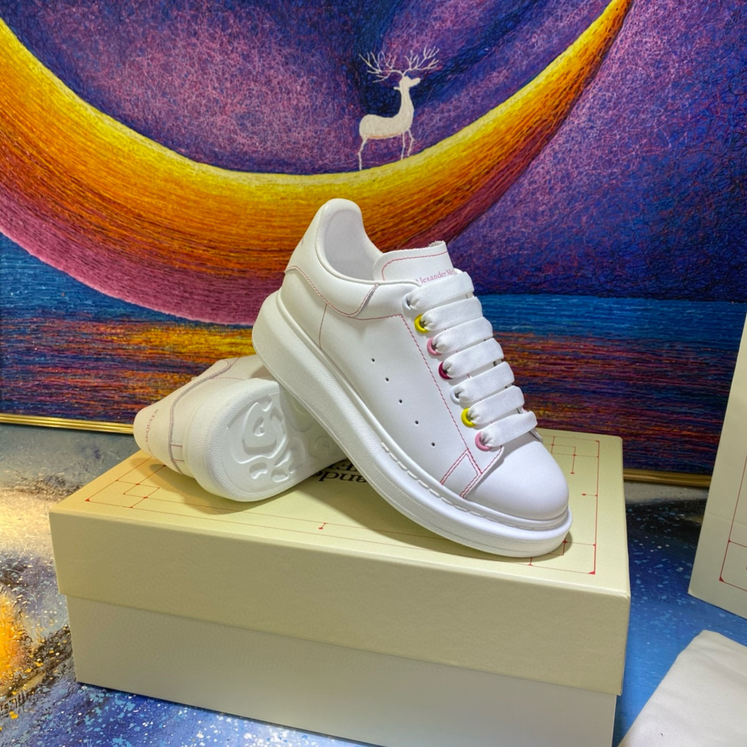 McQueen Platform Sneaker White