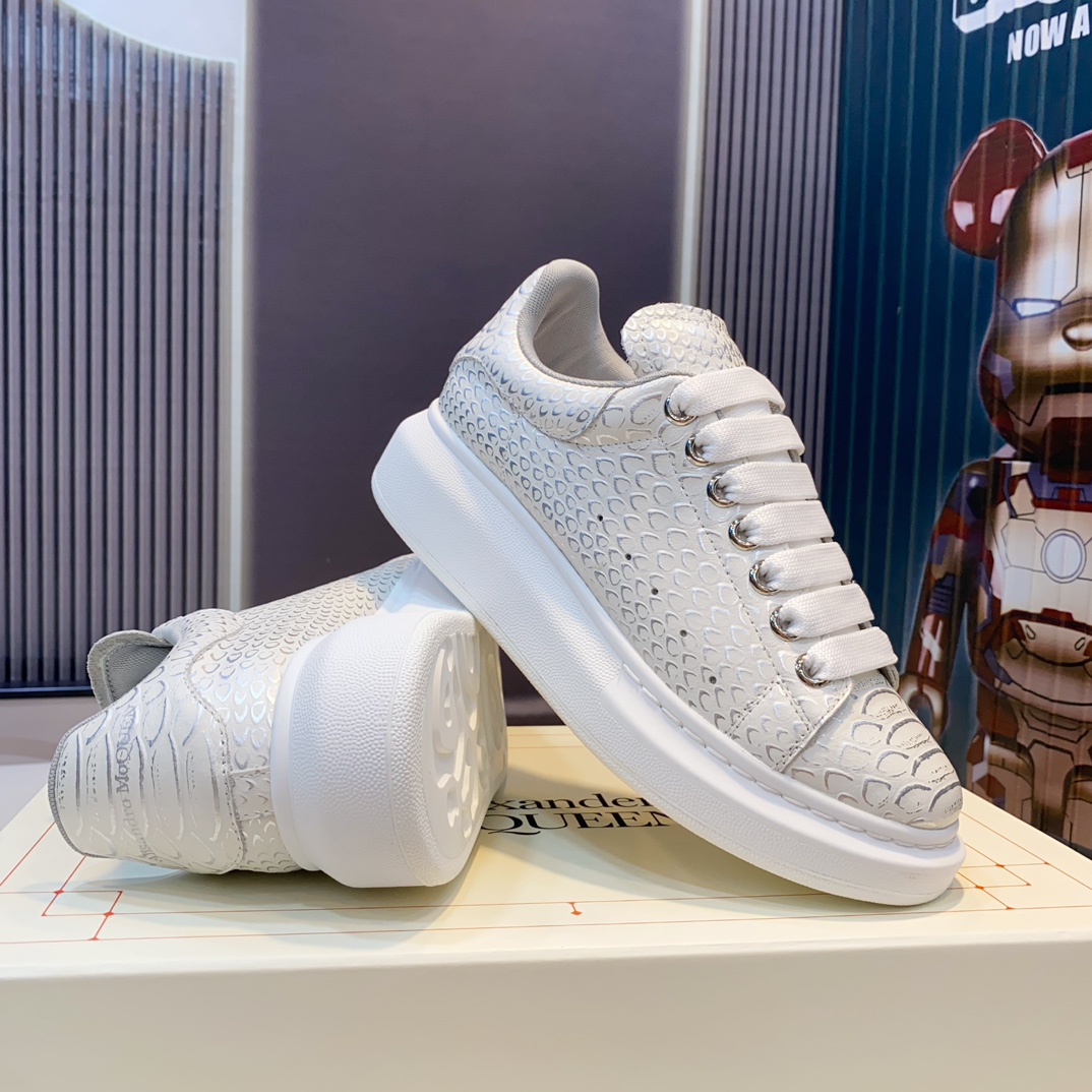 McQueen Platform Sneaker White