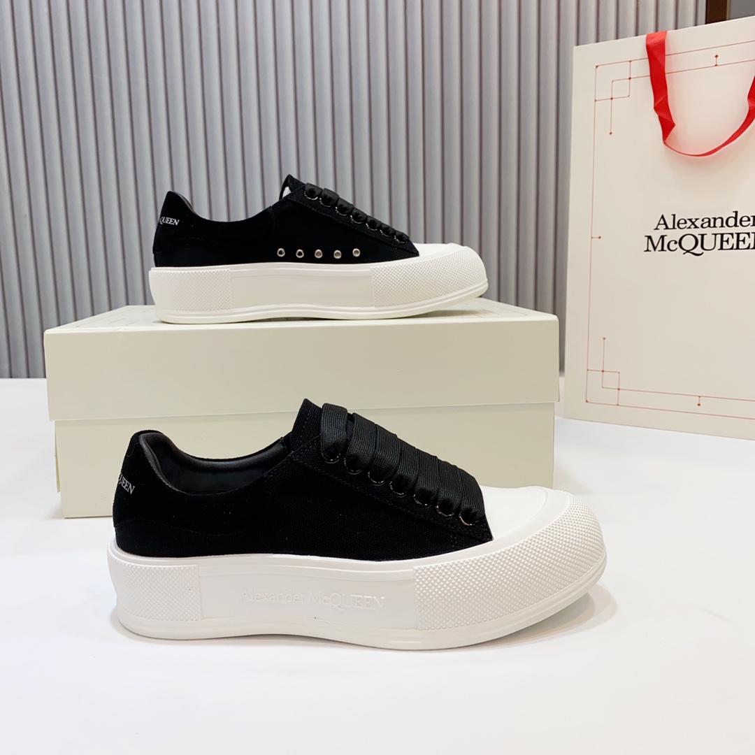 McQueen Platform Sneaker Black