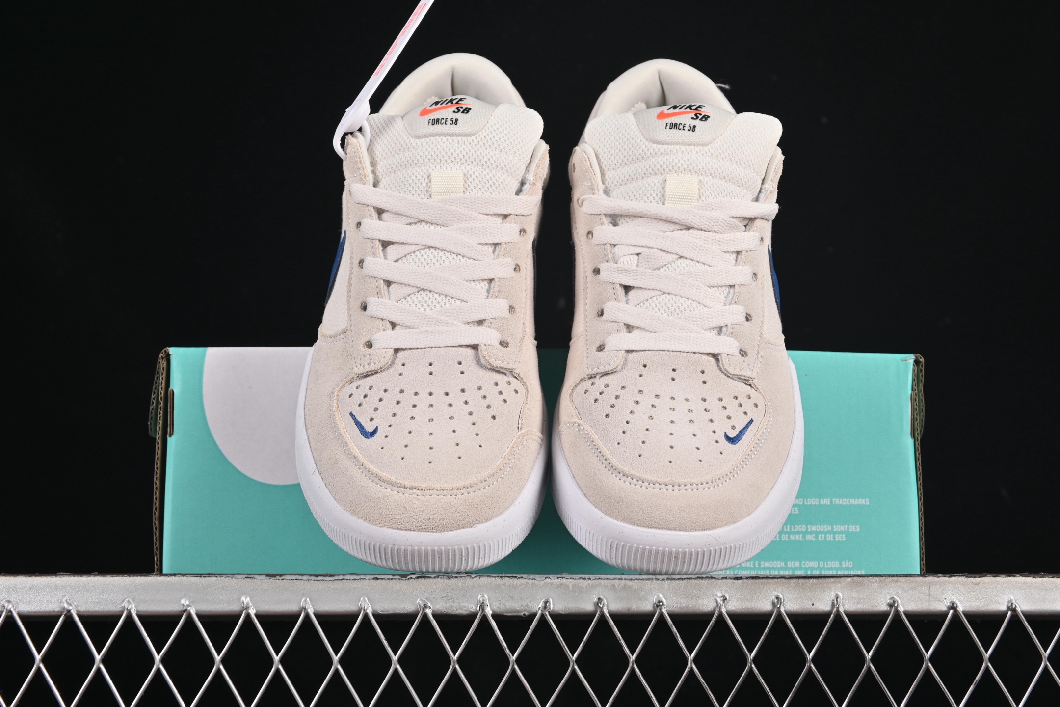 Nike SB Force 58 Beige Blue