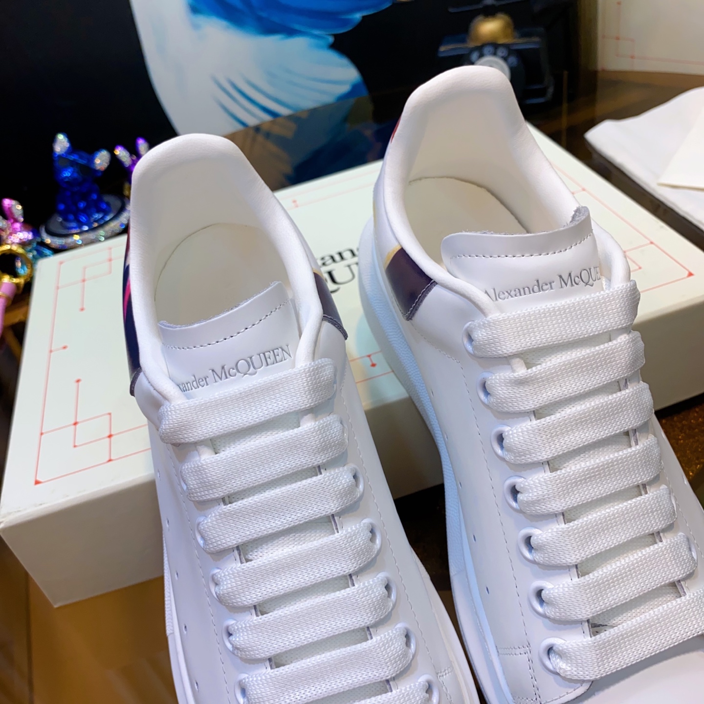 McQueen Low Top Sneaker White