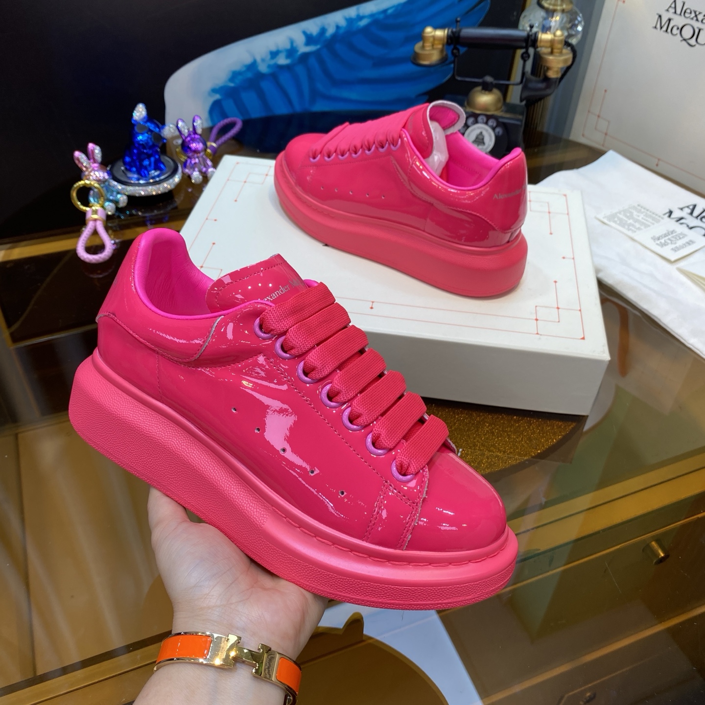 McQueen Chunky Sneaker Pink