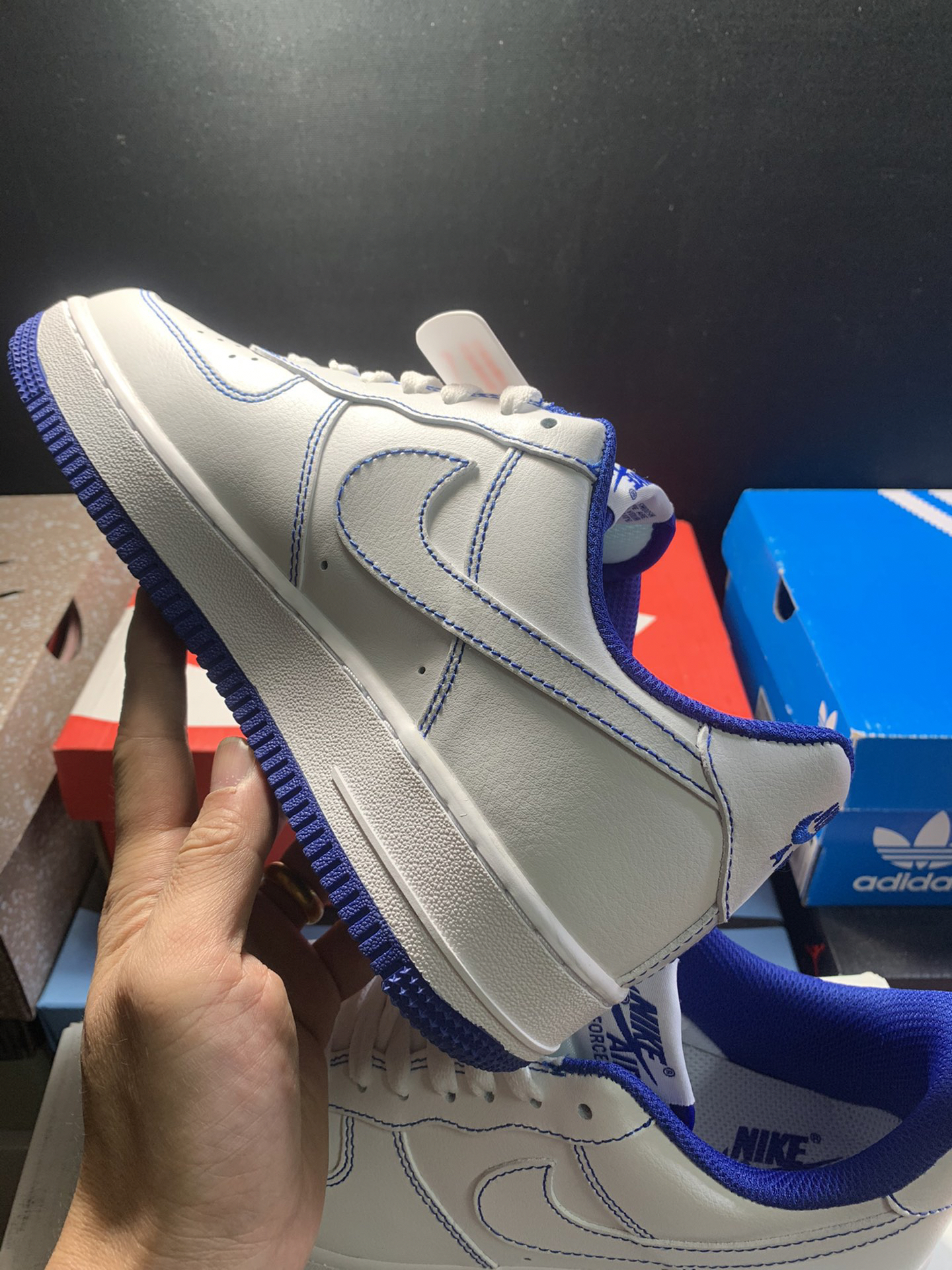 Nike AF1 Low White Blue