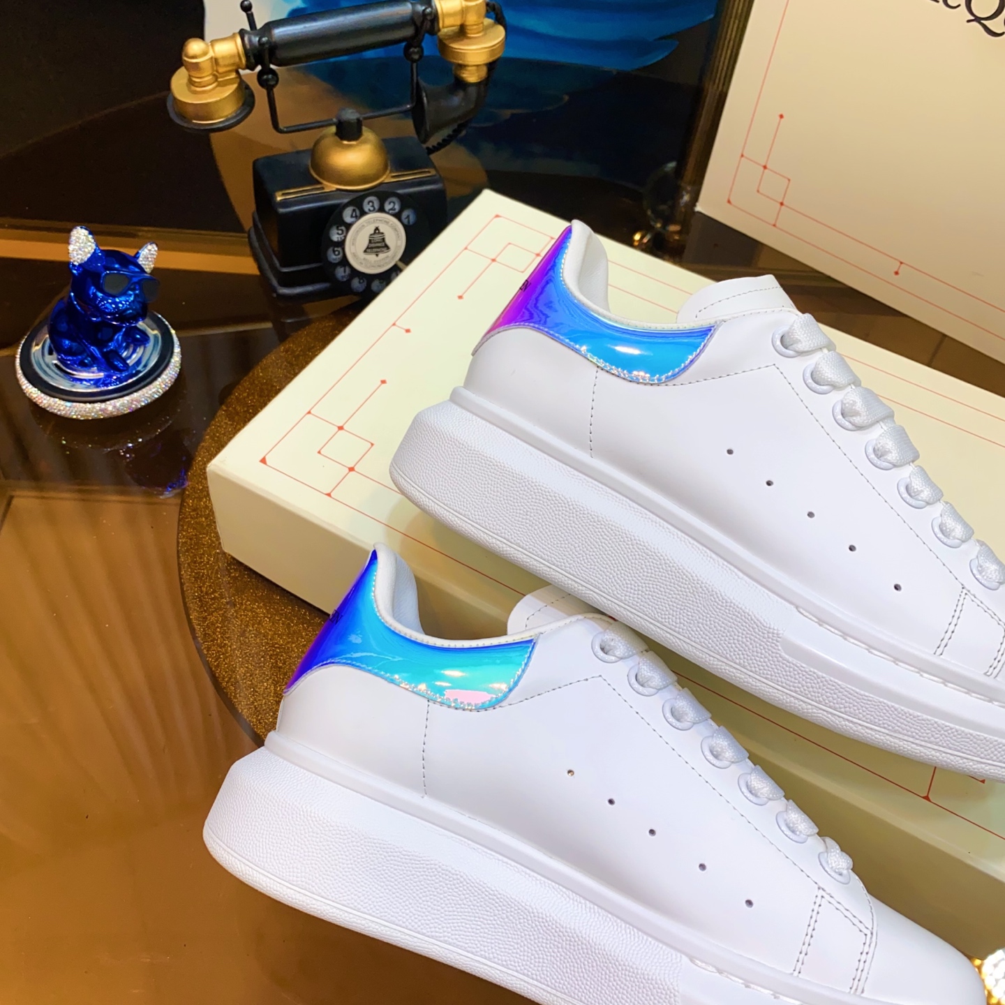McQueen Sneaker White Multi