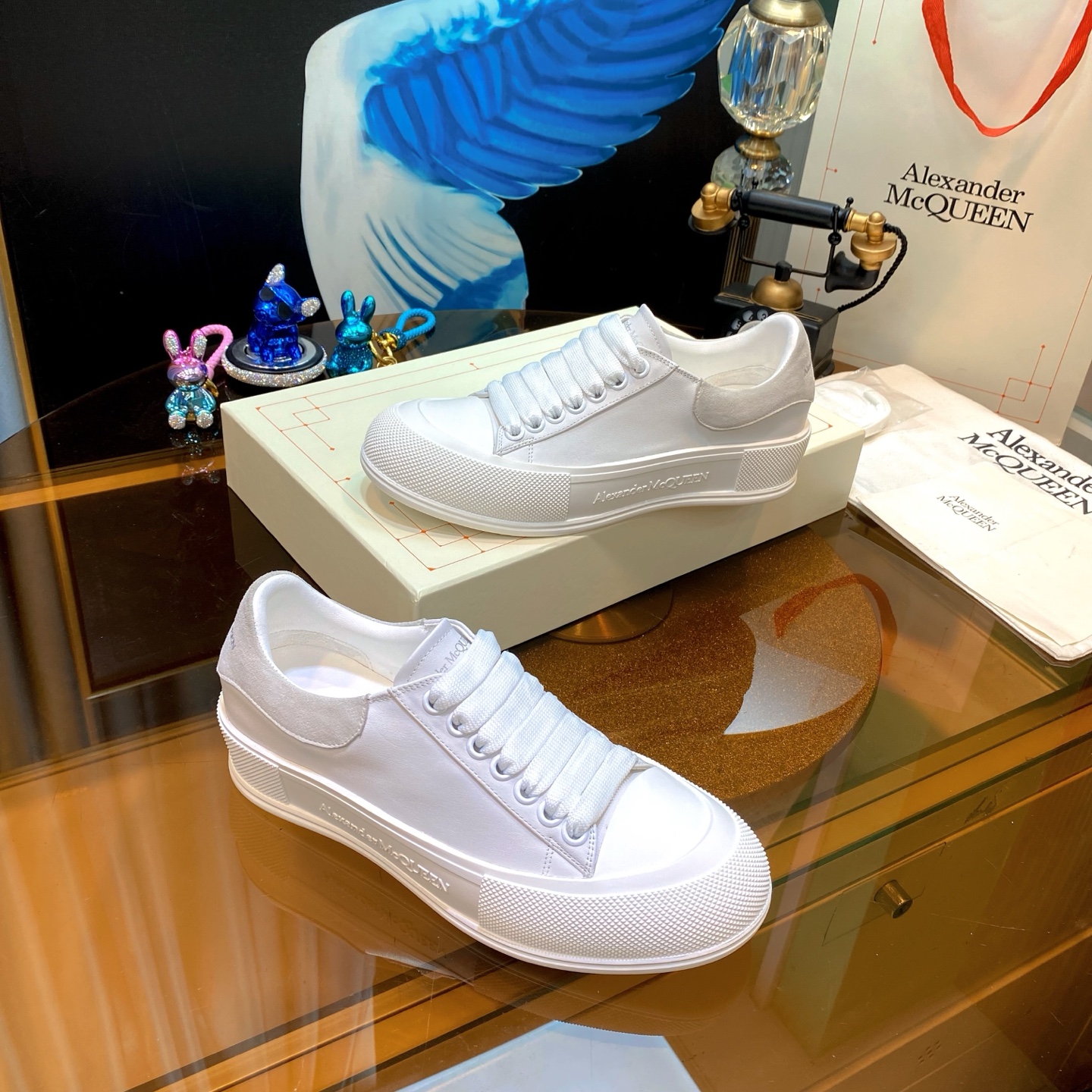 McQueen Low Sneakers White