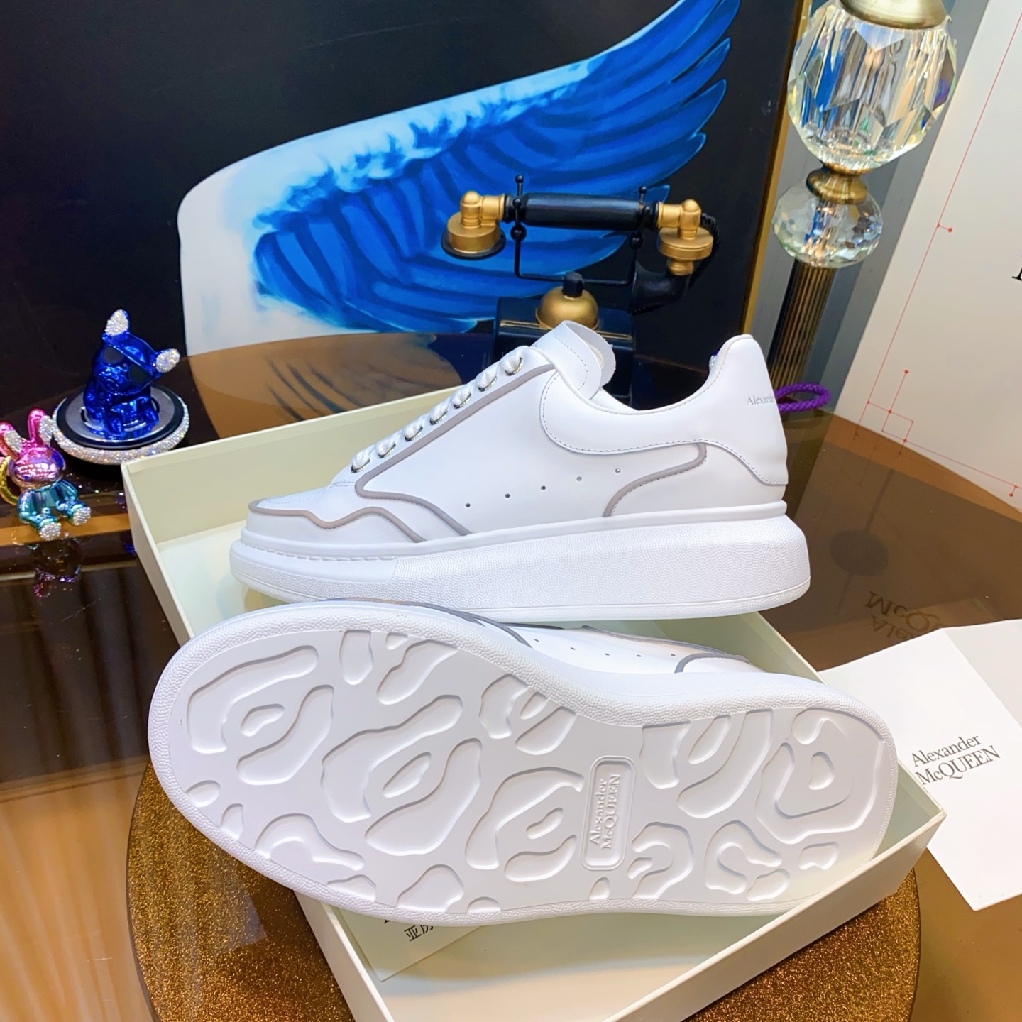McQueen Runner Sneakers White