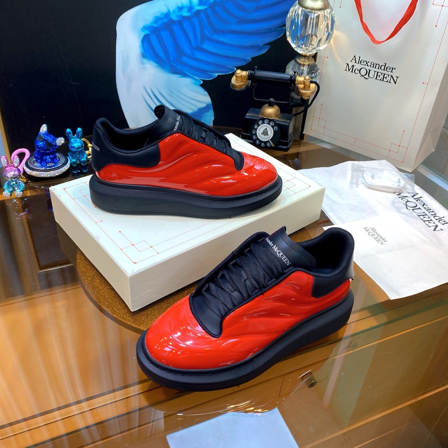 Alexander McQueen Sneakers Red