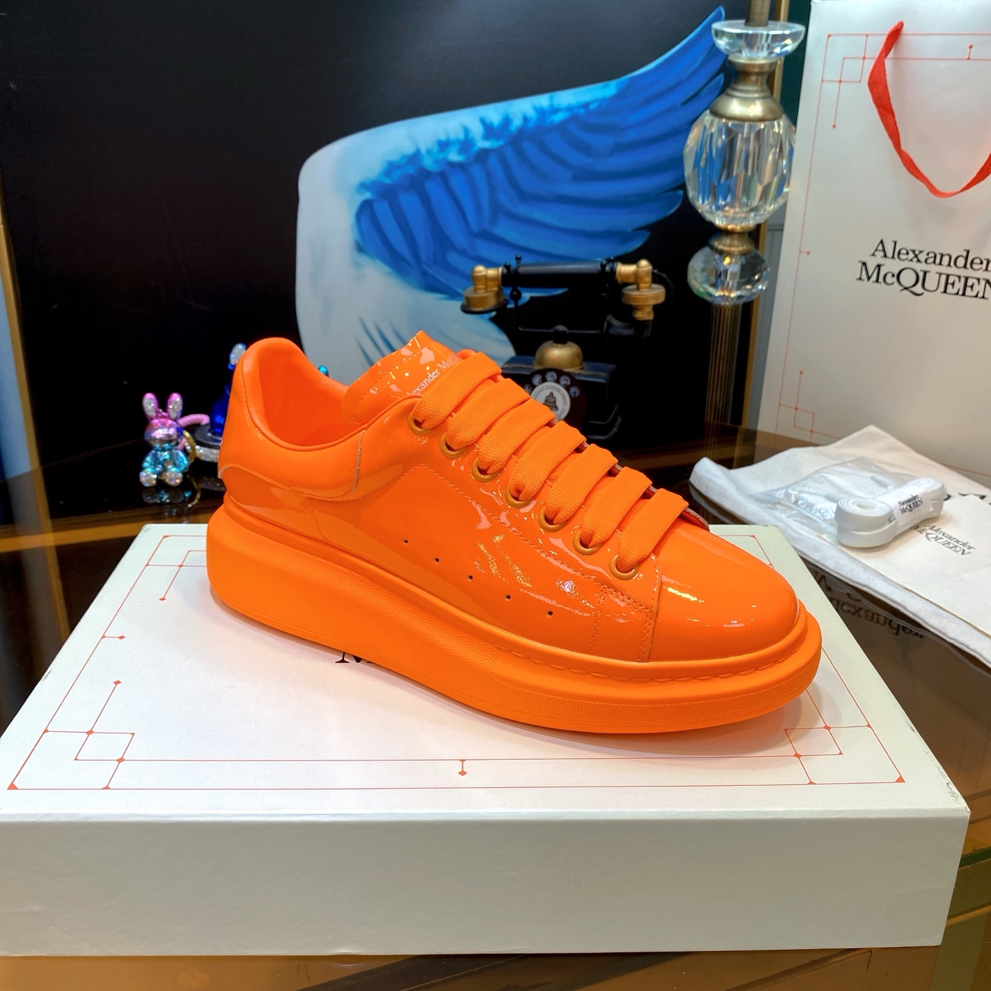 McQueen Chunky Sneaker Orange