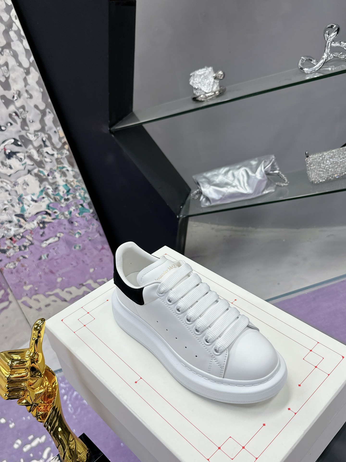 McQueen Sneaker White Black