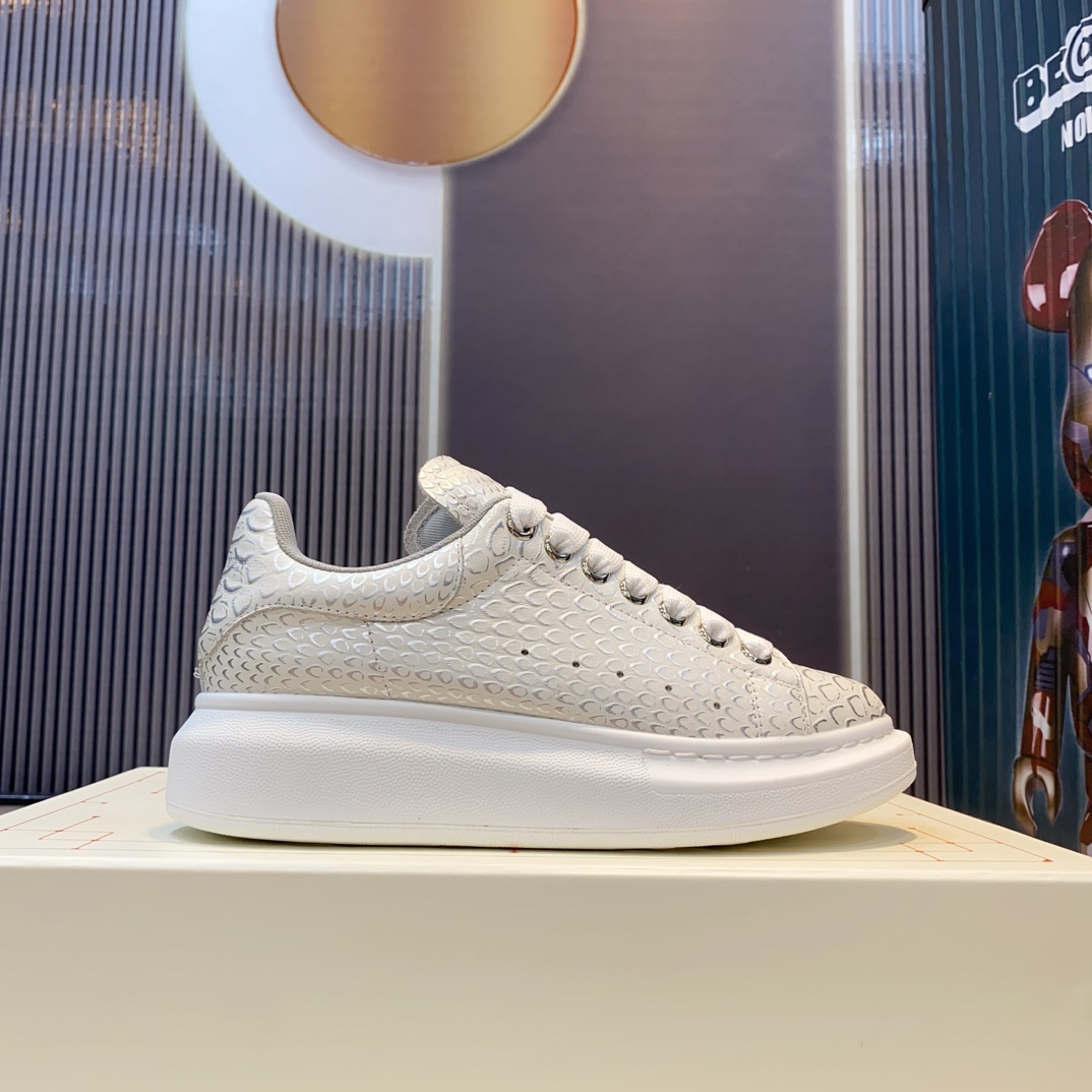 McQueen Platform Sneaker White