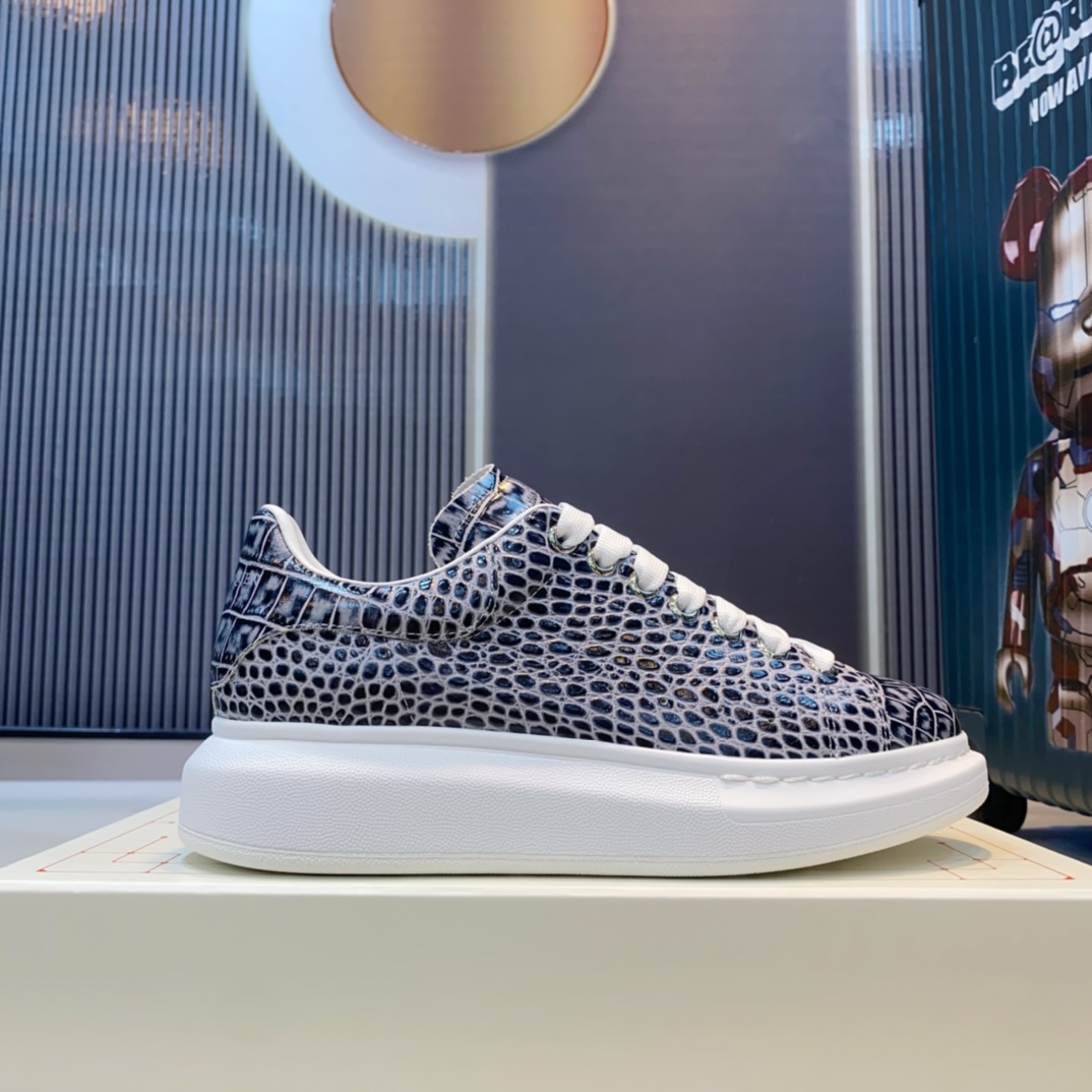 McQueen Croc Sneakers Blue