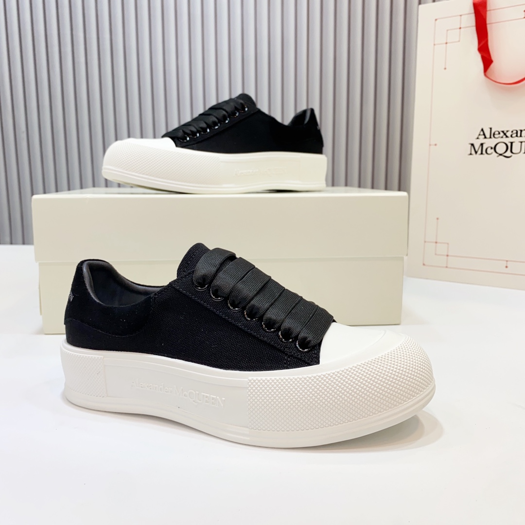 McQueen Platform Sneaker Black