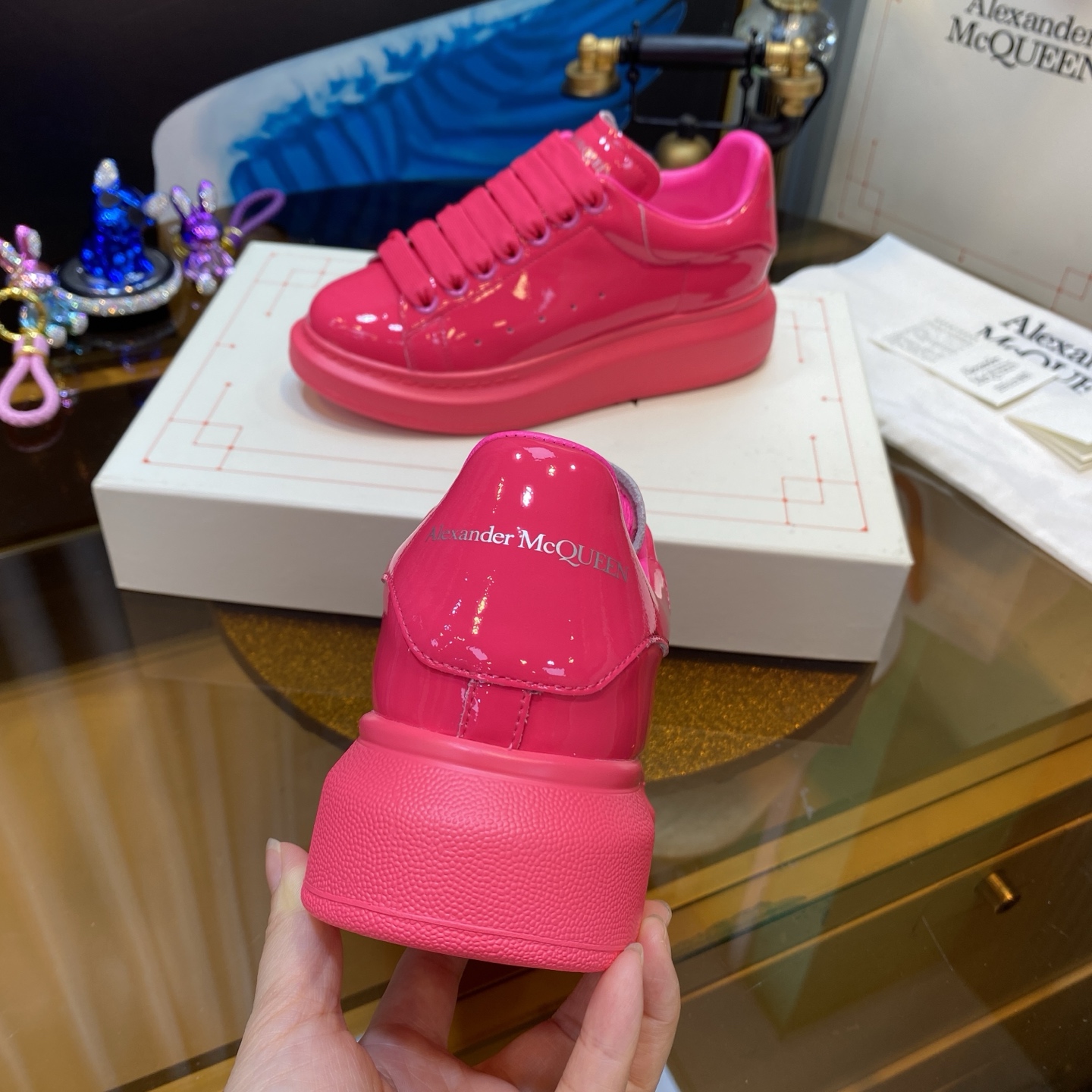 McQueen Chunky Sneaker Pink
