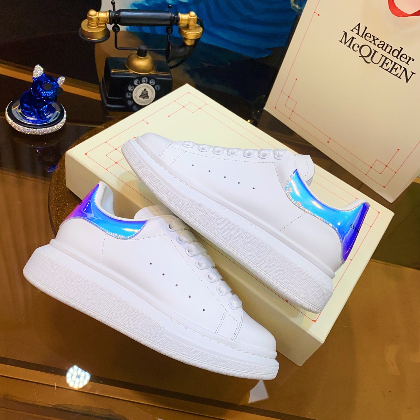 McQueen Sneaker White Multi