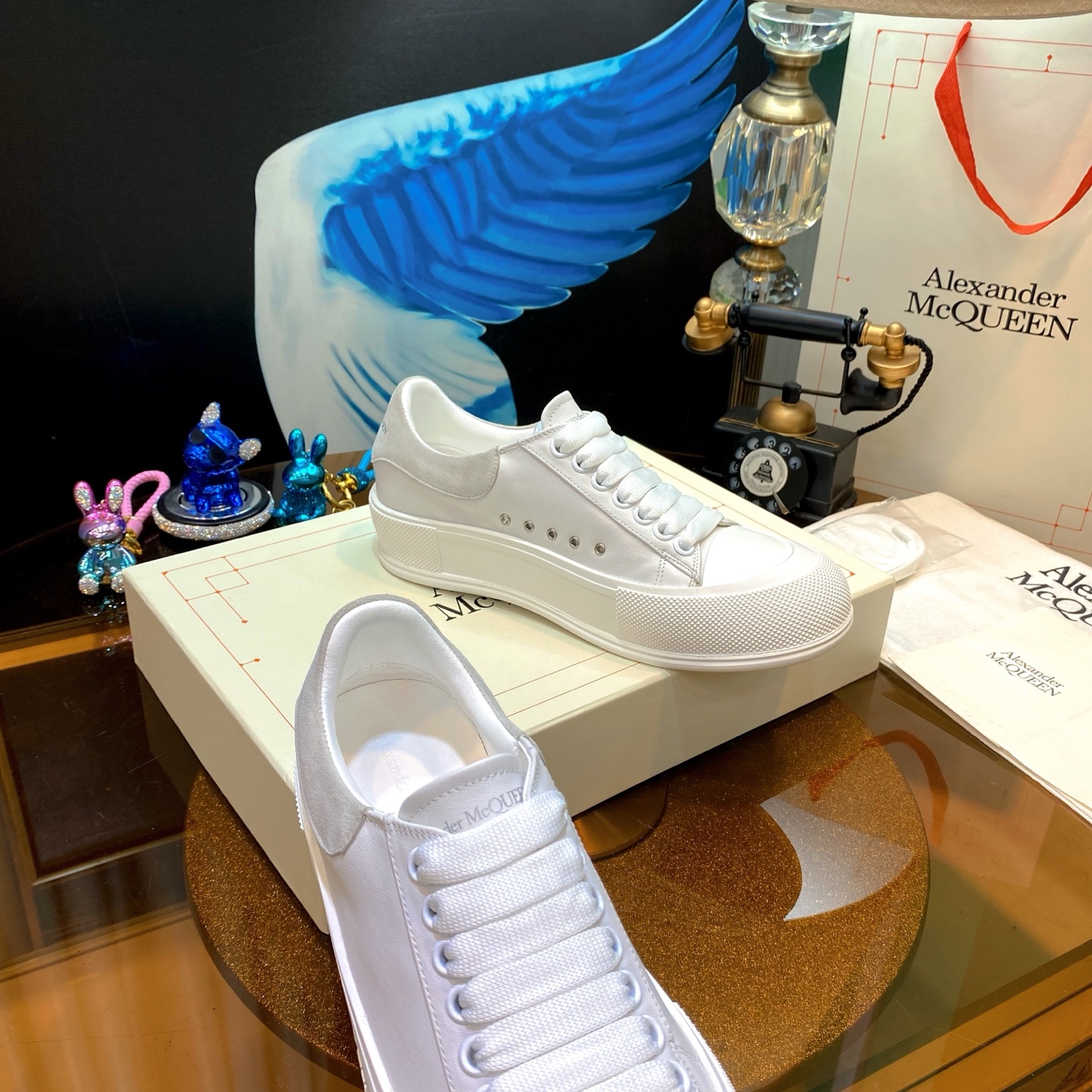 McQueen Low Sneakers White