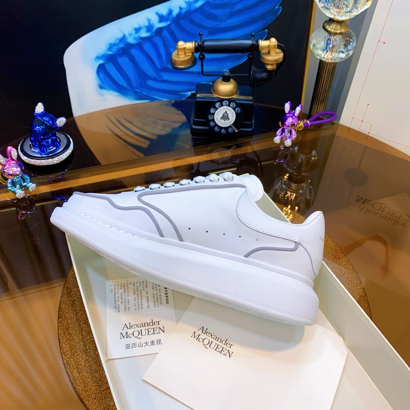 McQueen Runner Sneakers White