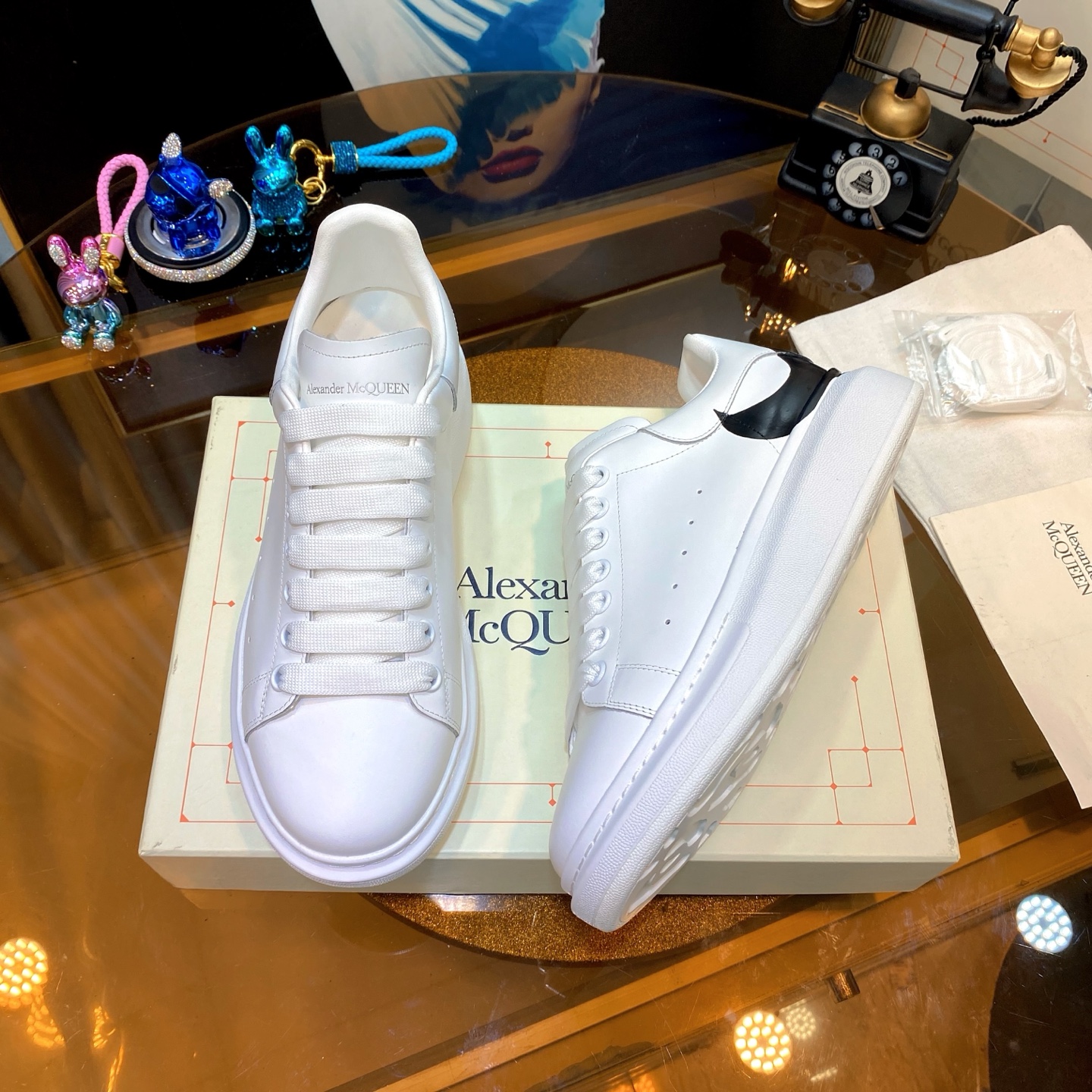 McQueen Chunky Sneaker White
