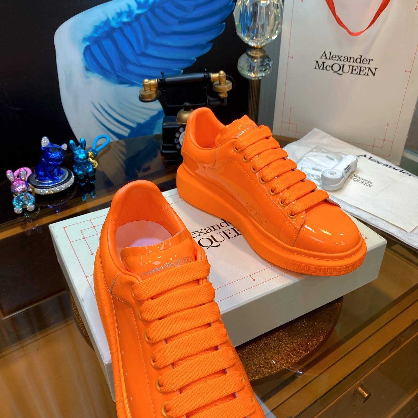 McQueen Chunky Sneaker Orange