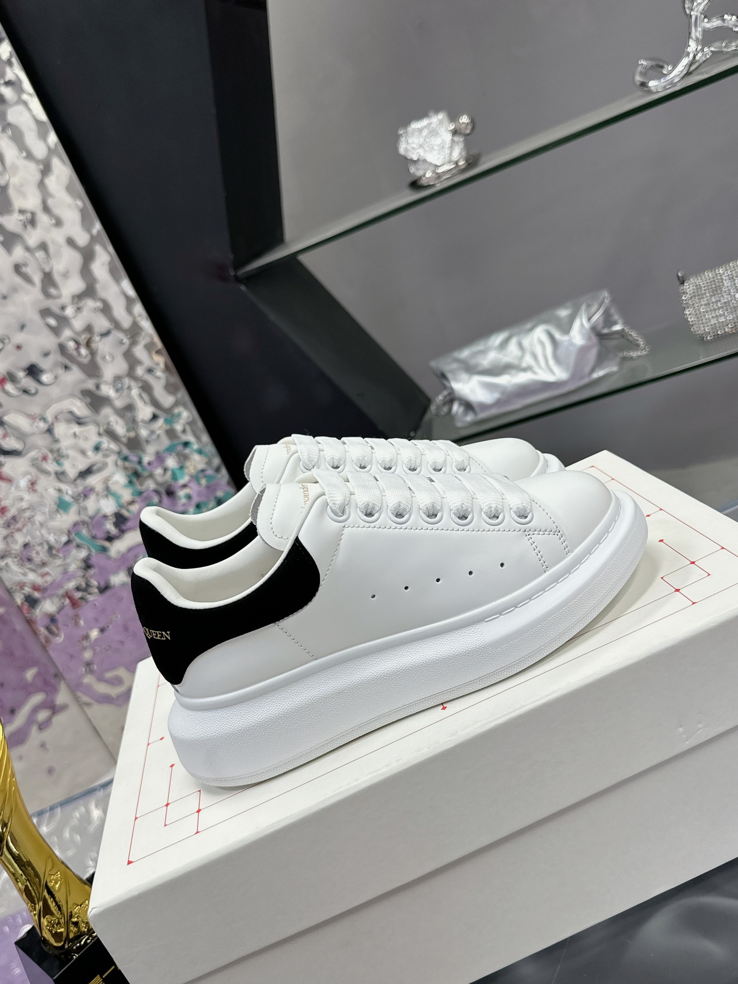 McQueen Sneaker White Black