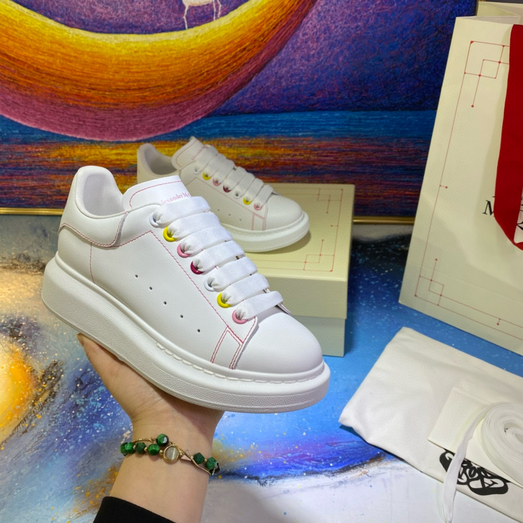 McQueen Platform Sneaker White