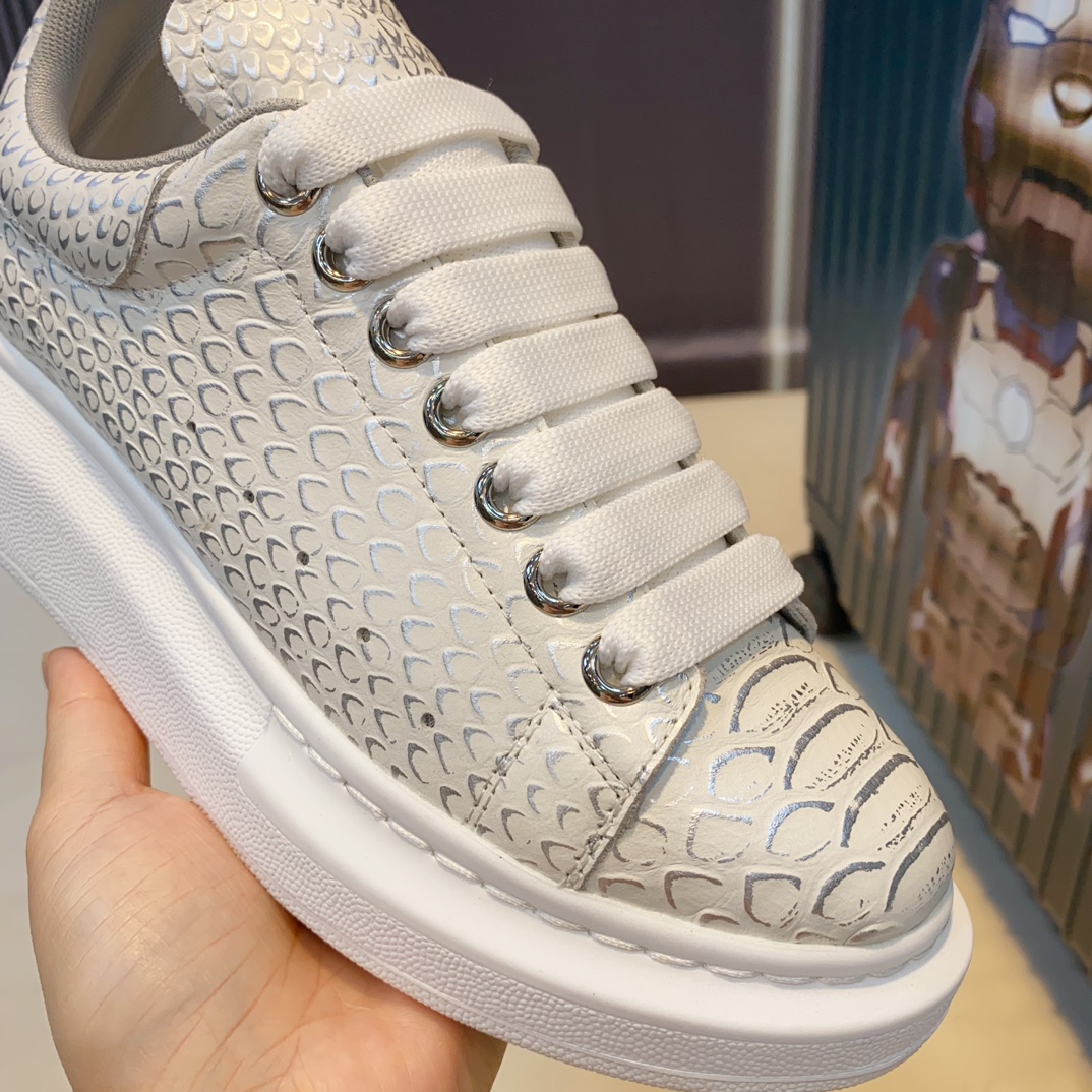 McQueen Platform Sneaker White