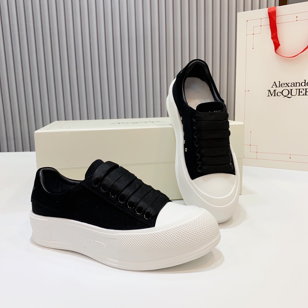McQueen Platform Sneaker Black