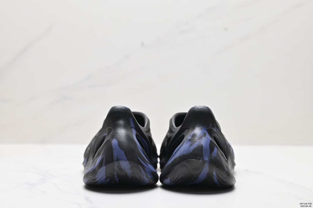 Adidas Foam Runner Black Blue