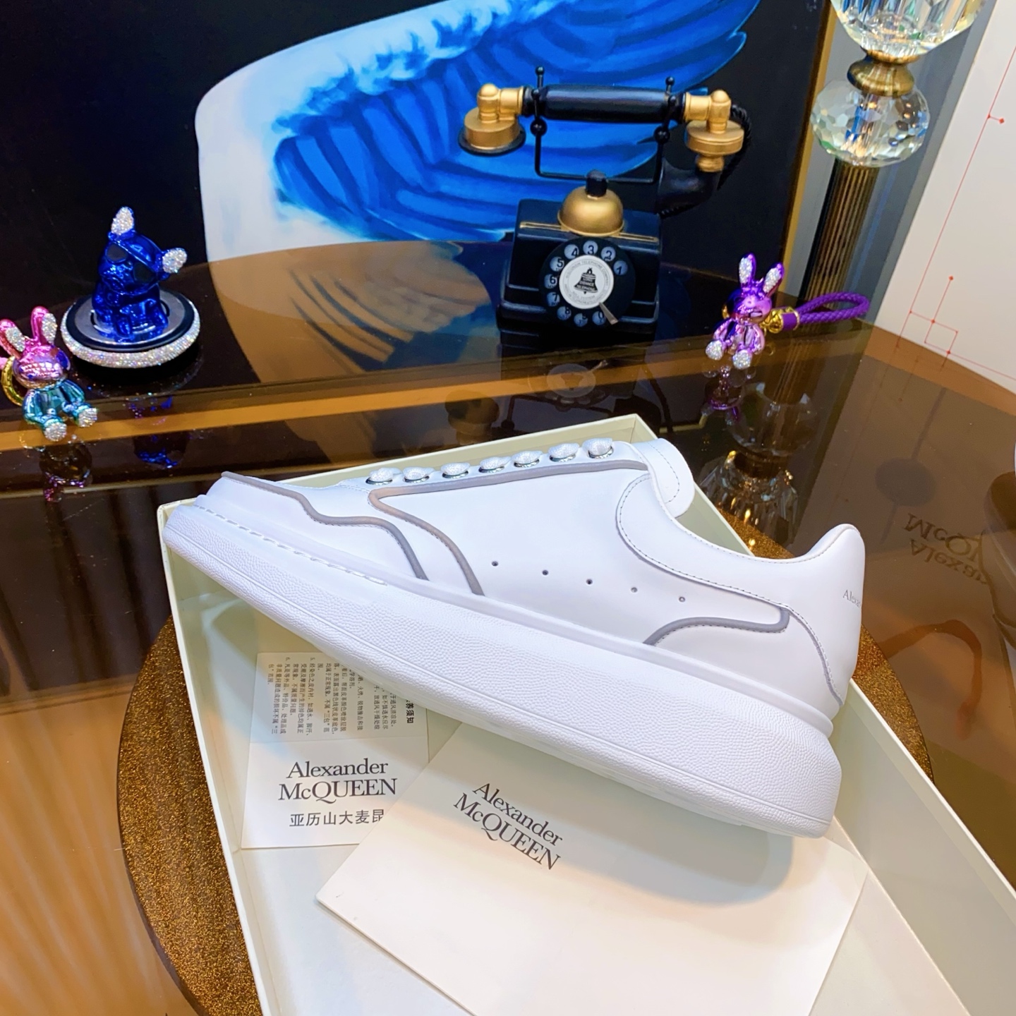 McQueen Runner Sneakers White